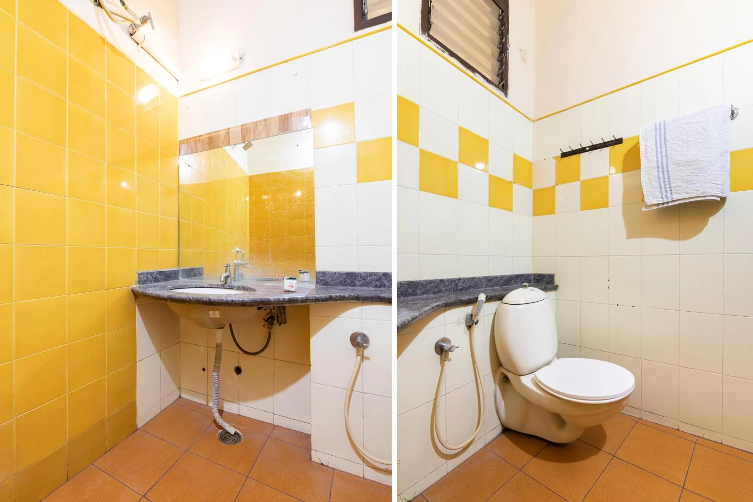 Bathroom in Hotel O Rajmahal Boarding & Lodging