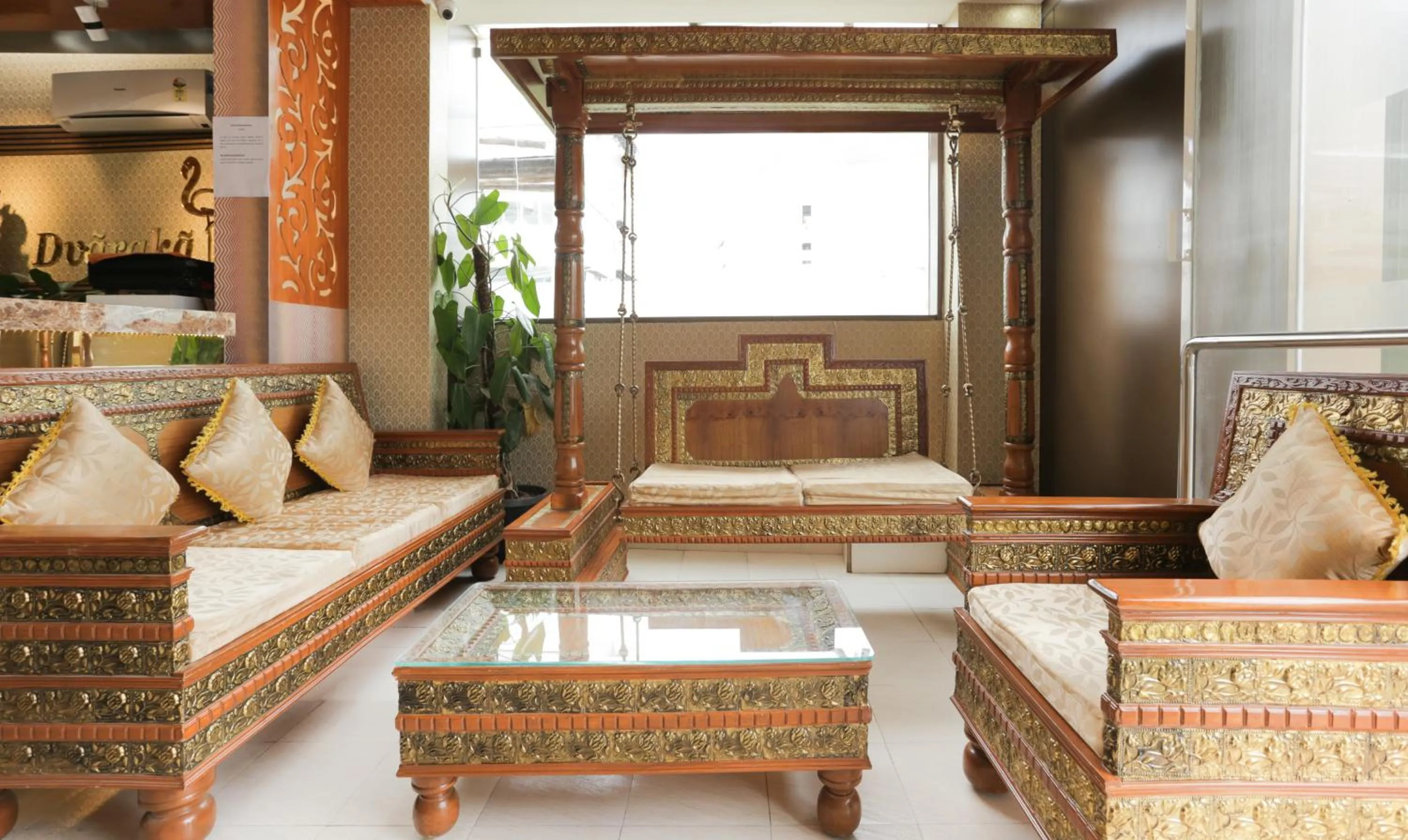 Lobby or reception in Hotel Dvaraka Inn