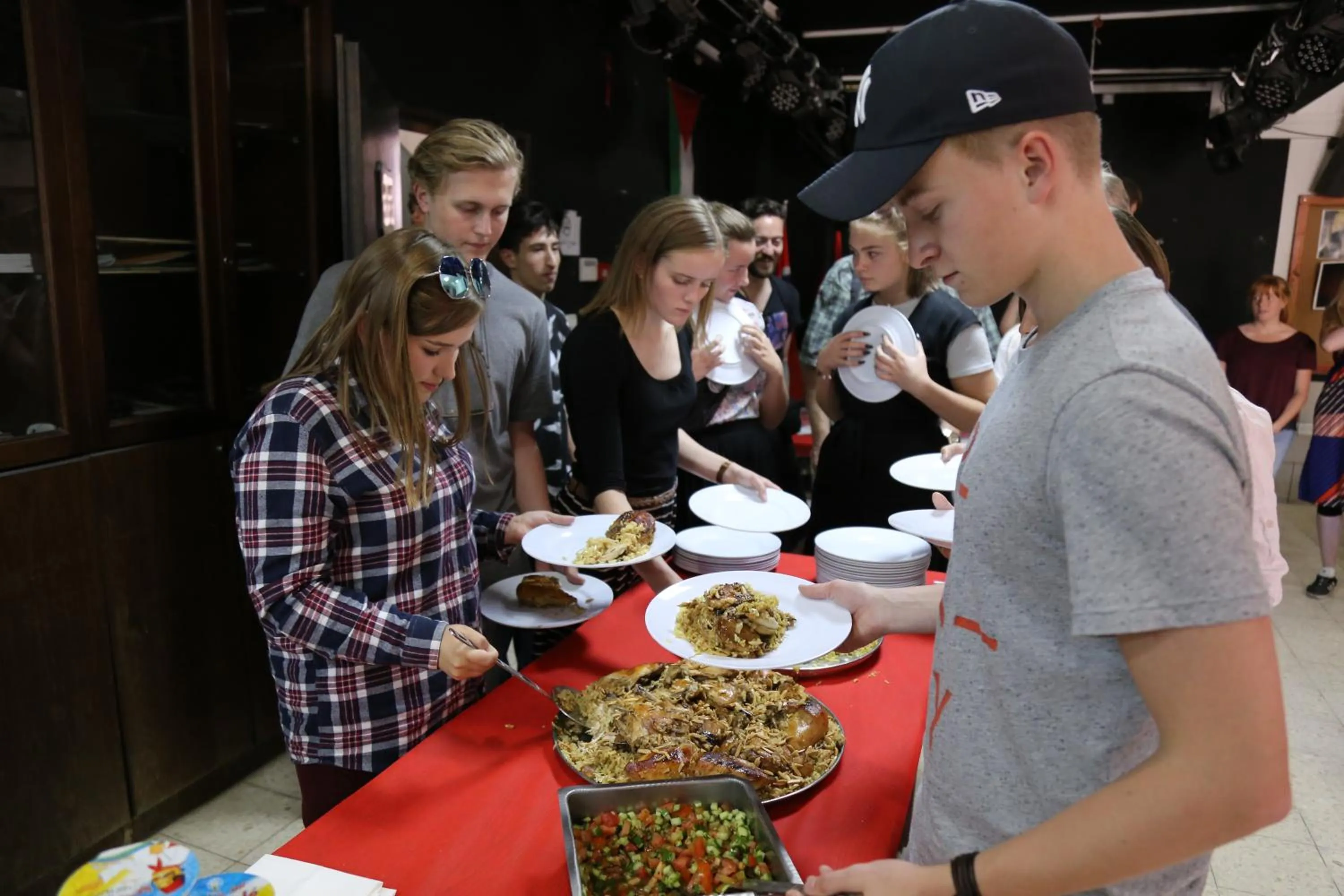 Lunch in Alrowwad Guest House