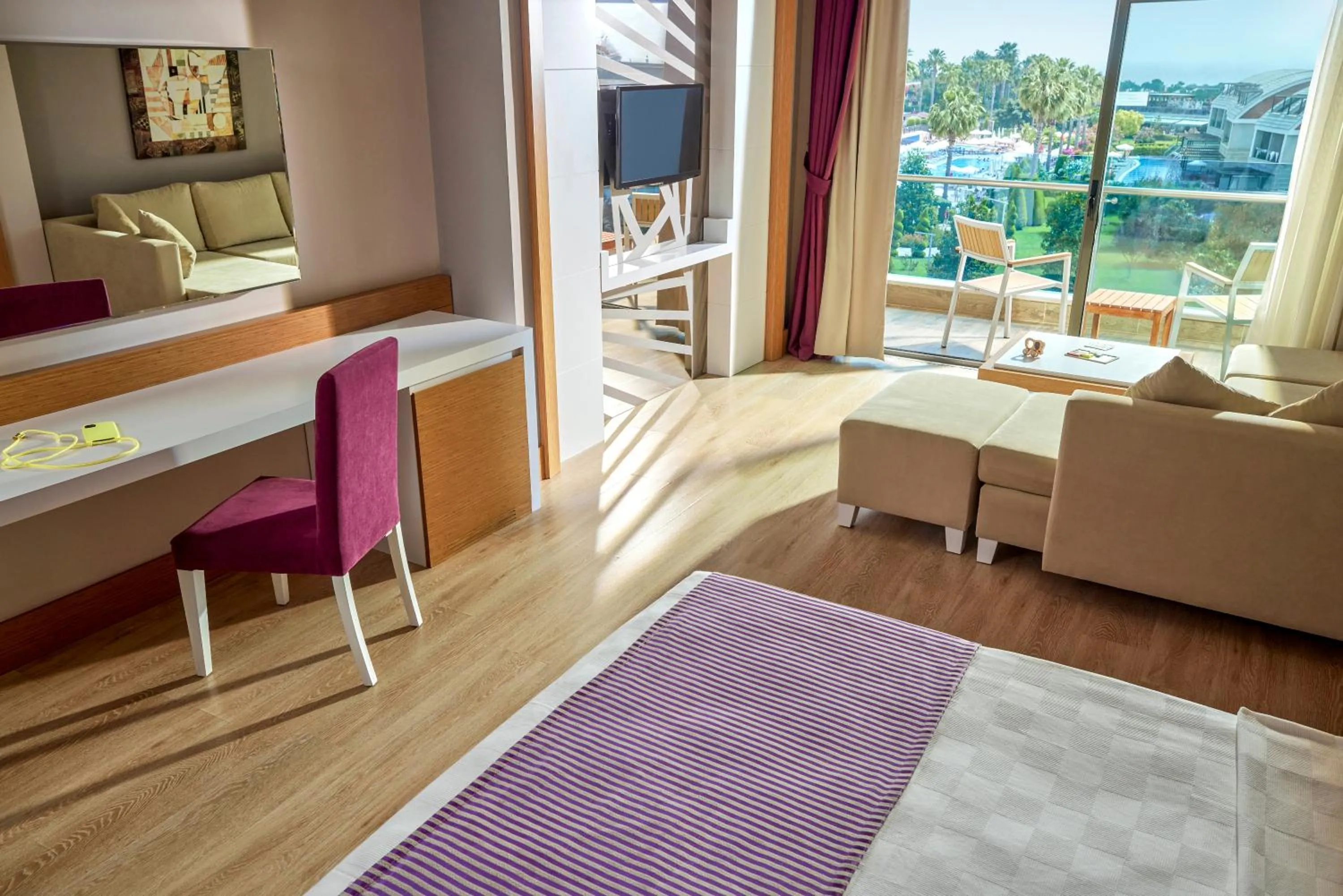 Seating area, Bed in Tui Magic Life Jacaranda