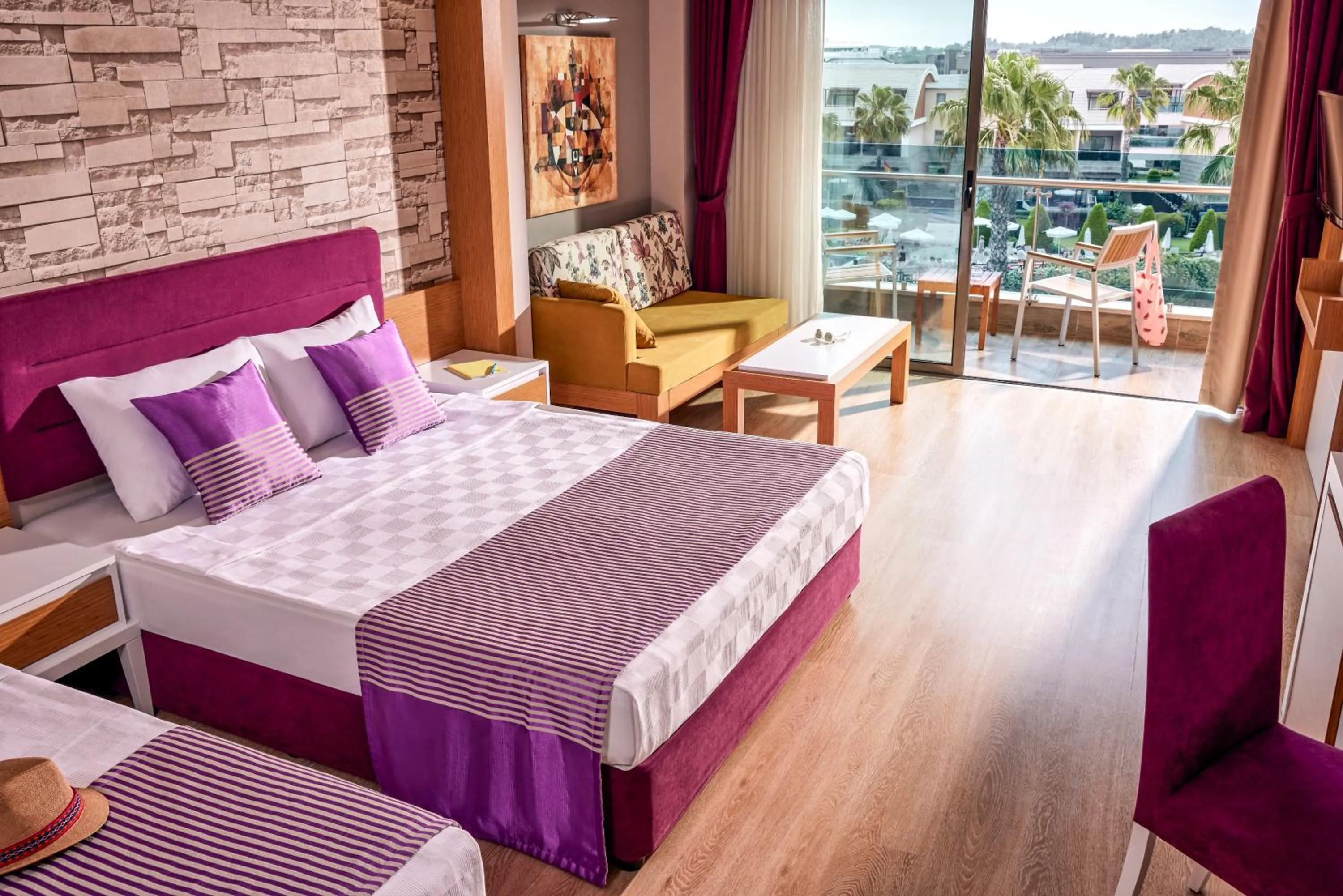 Seating area, Bed in Tui Magic Life Jacaranda