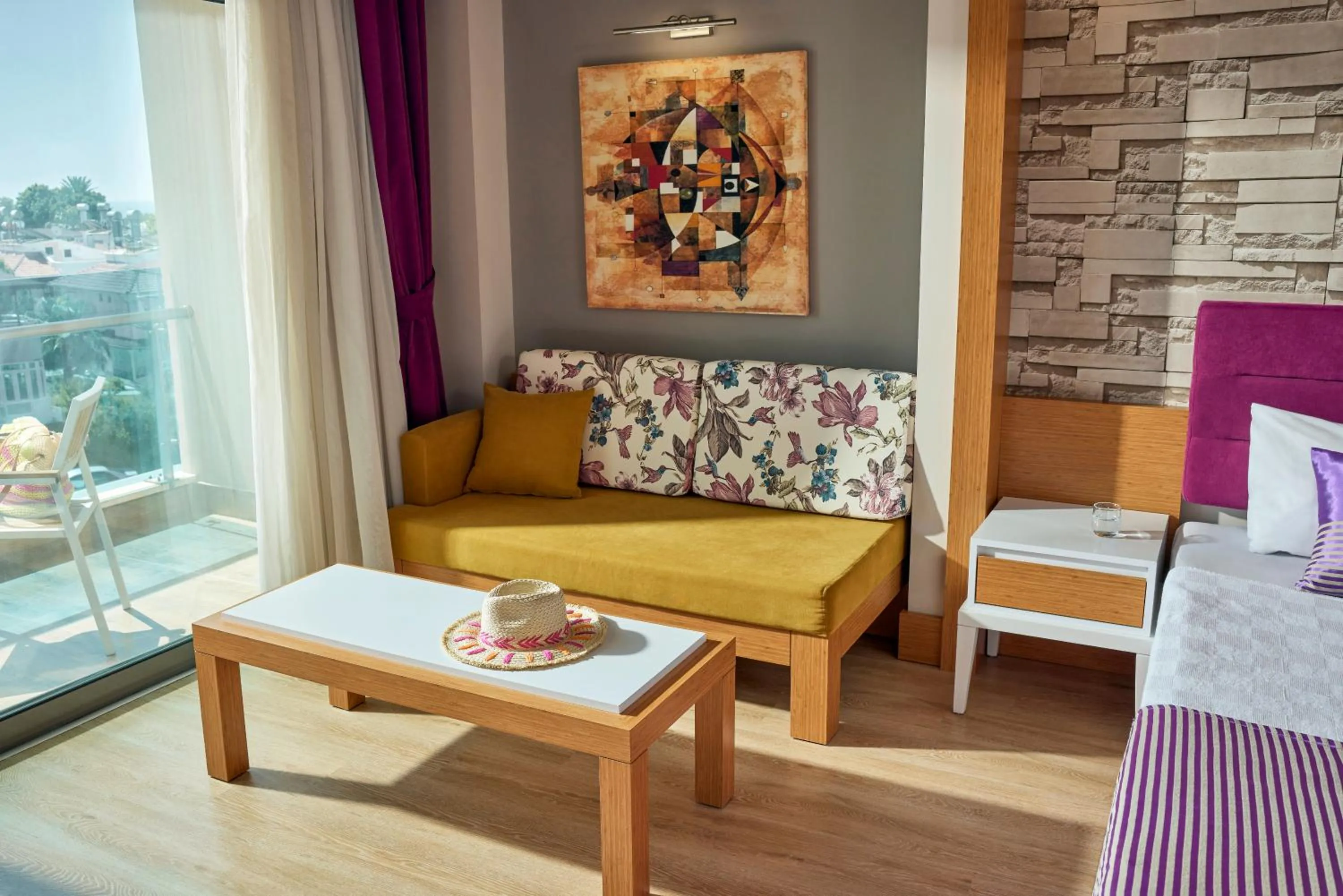 Seating area, Bed in Tui Magic Life Jacaranda