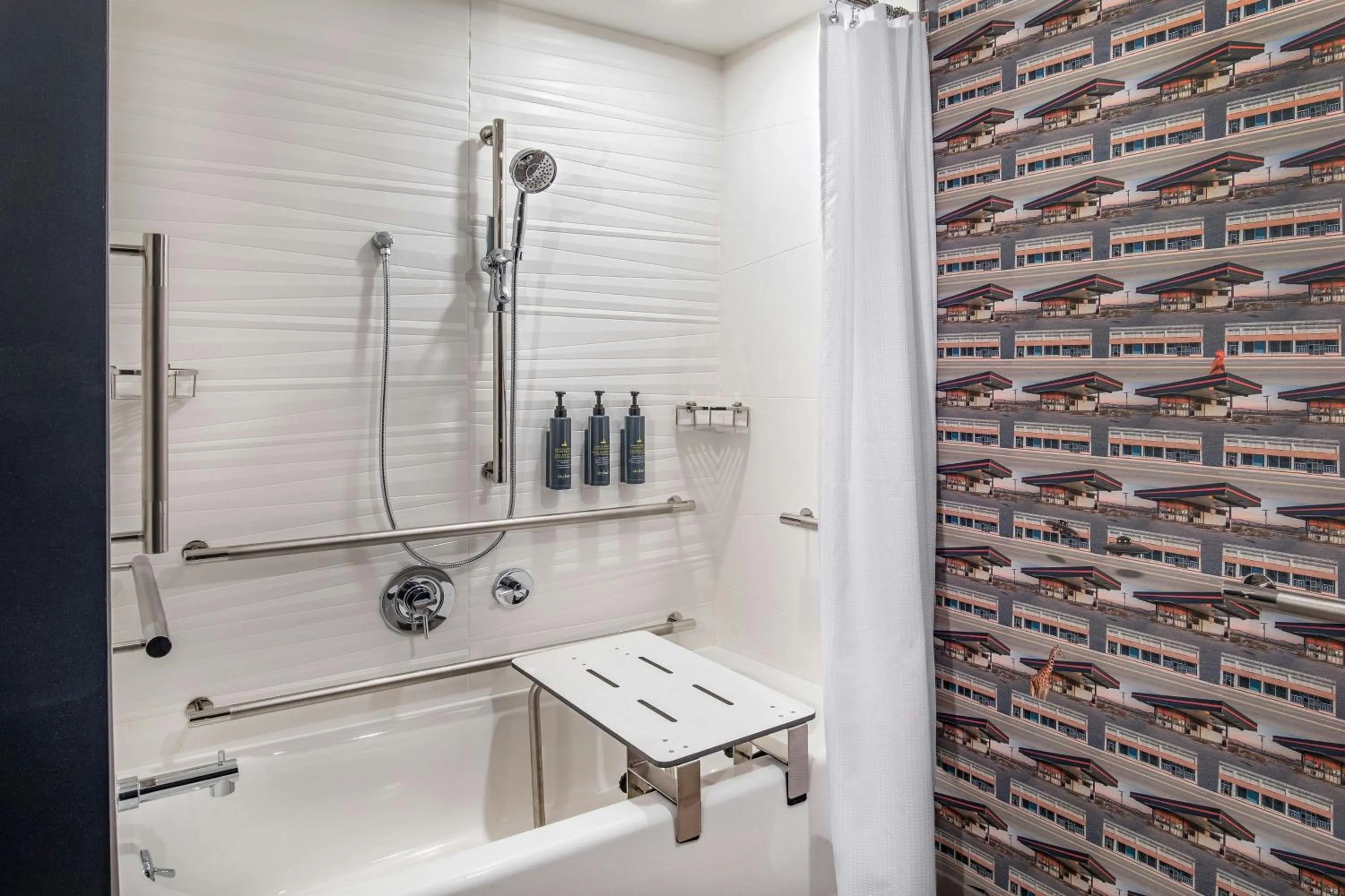 Bathroom in Aloft Framingham