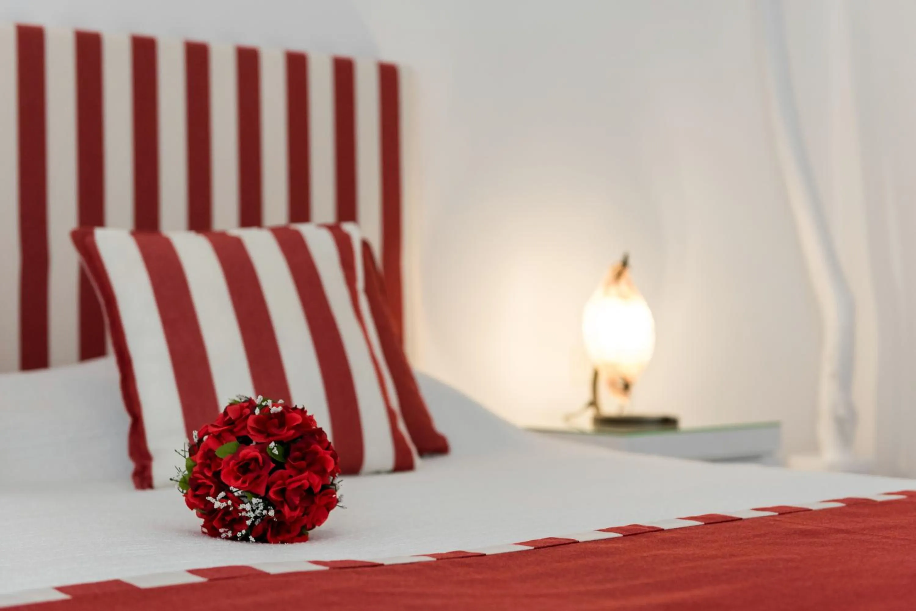 Decorative detail, Bed in Dream Island Hotel