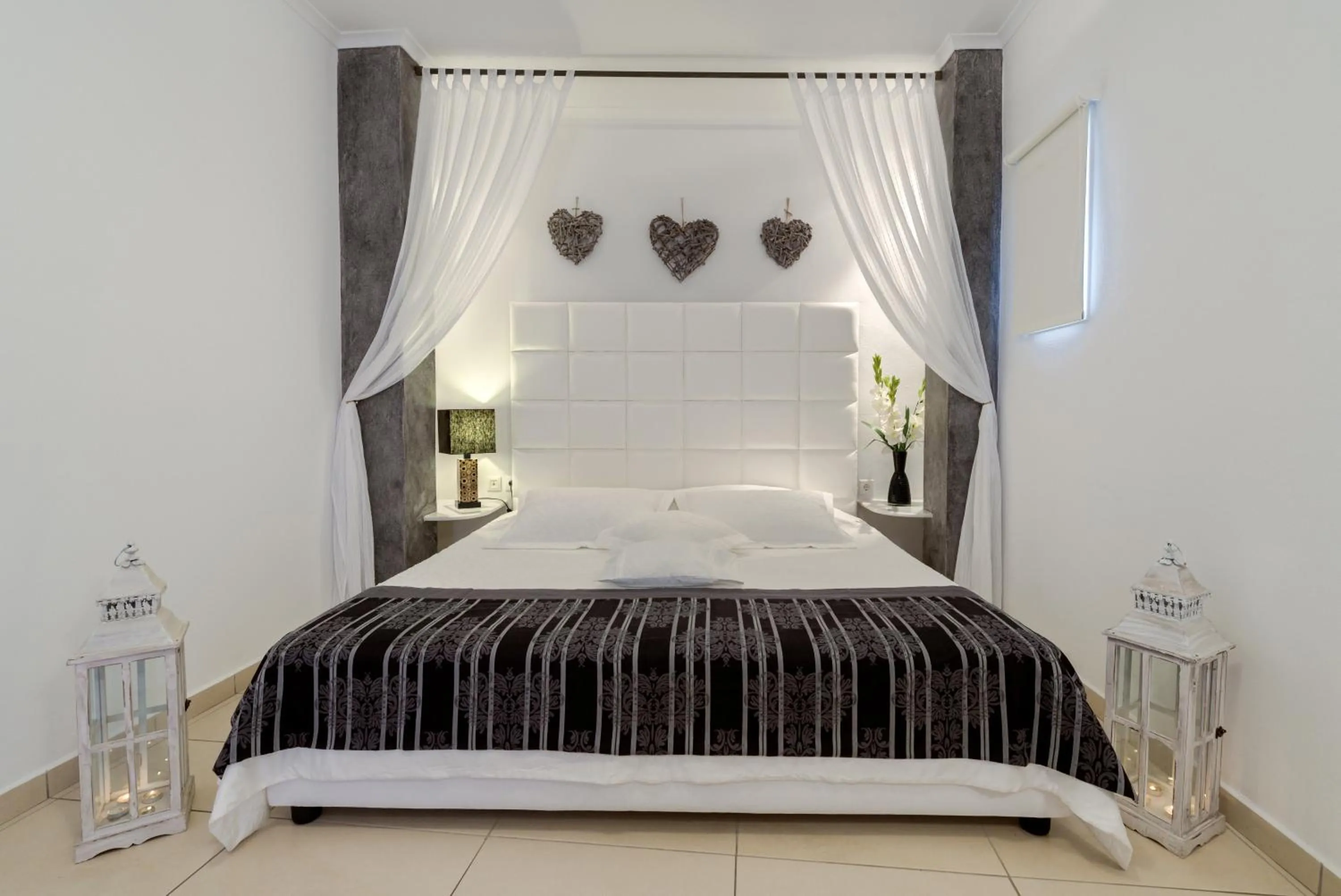 Bed in Dream Island Hotel