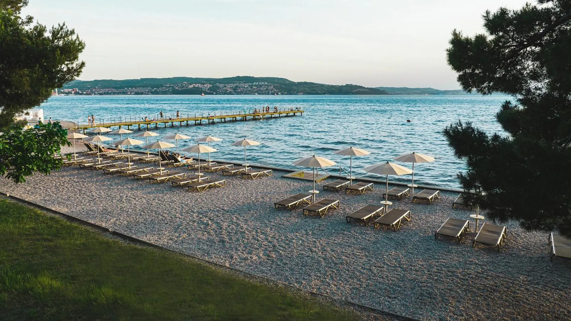 Beach in Adria Apartments - Hotel & Resort Adria Ankaran