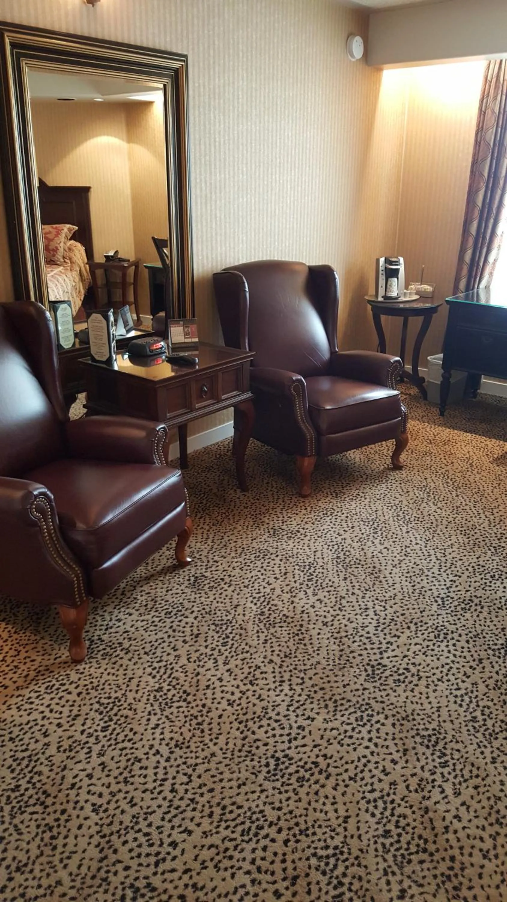 Seating area in Chateau Louis Hotel & Conference Centre