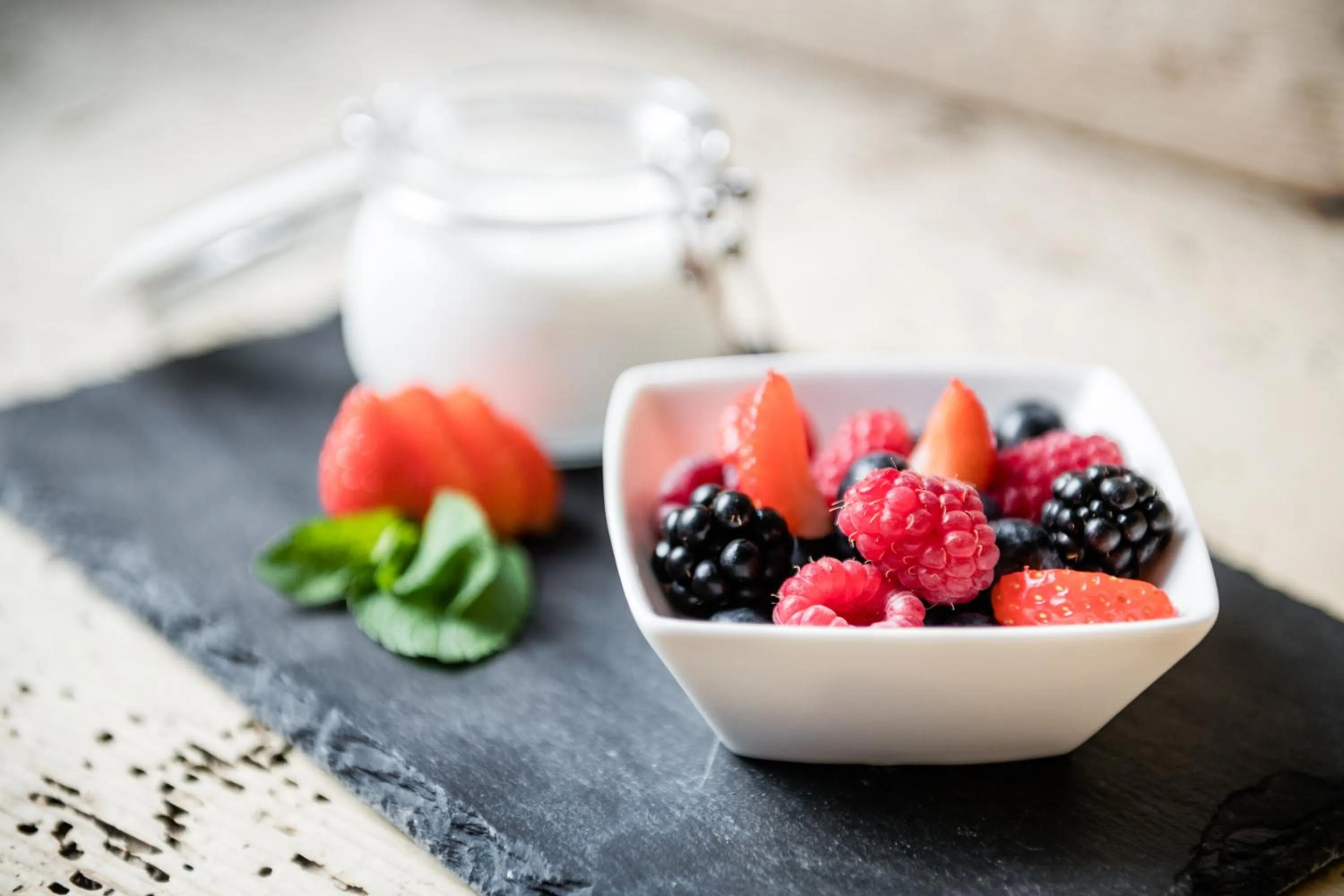 Food close-up in Hotel Gran Ciasa