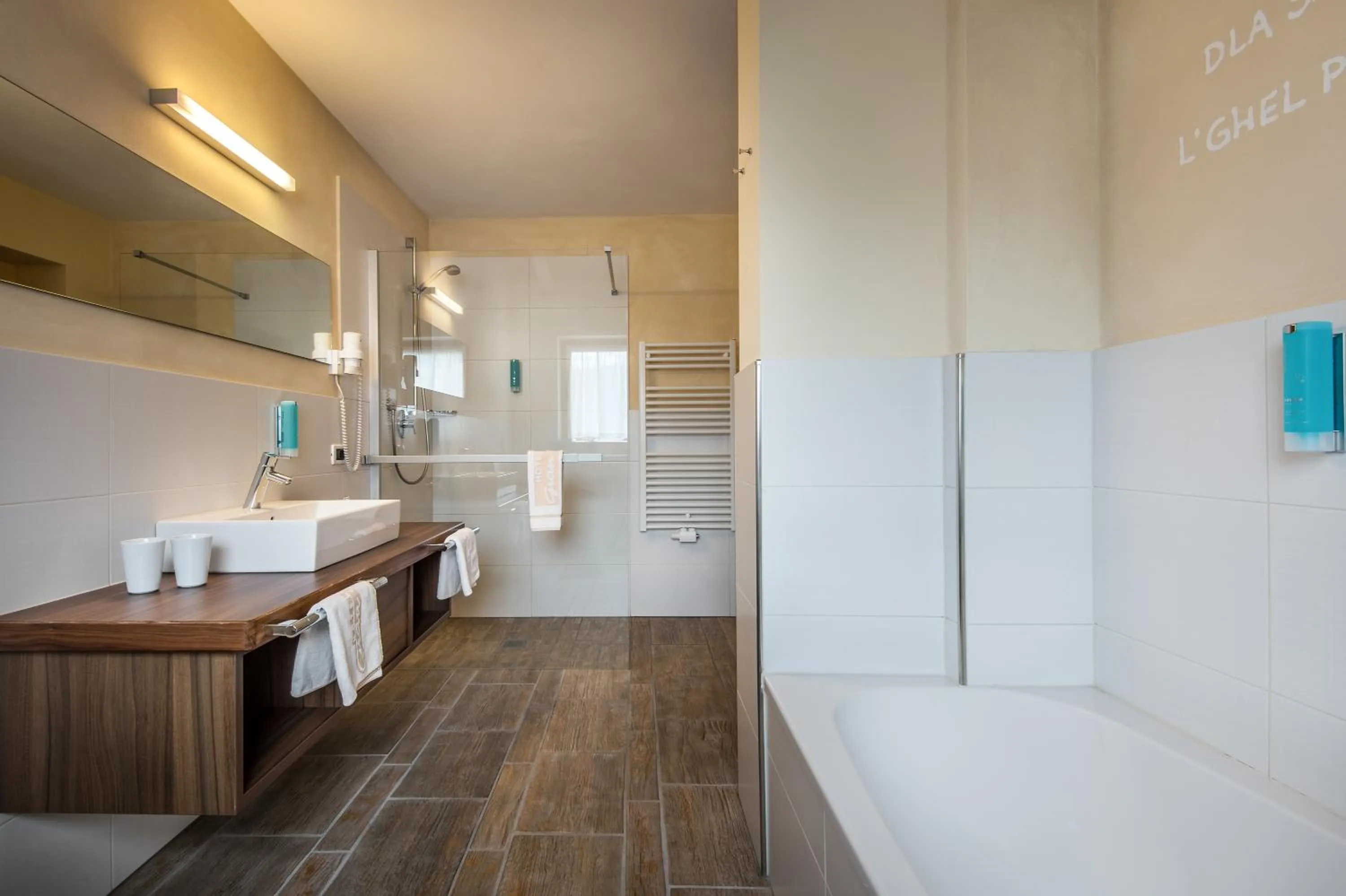 Bathroom in Hotel Gran Ciasa