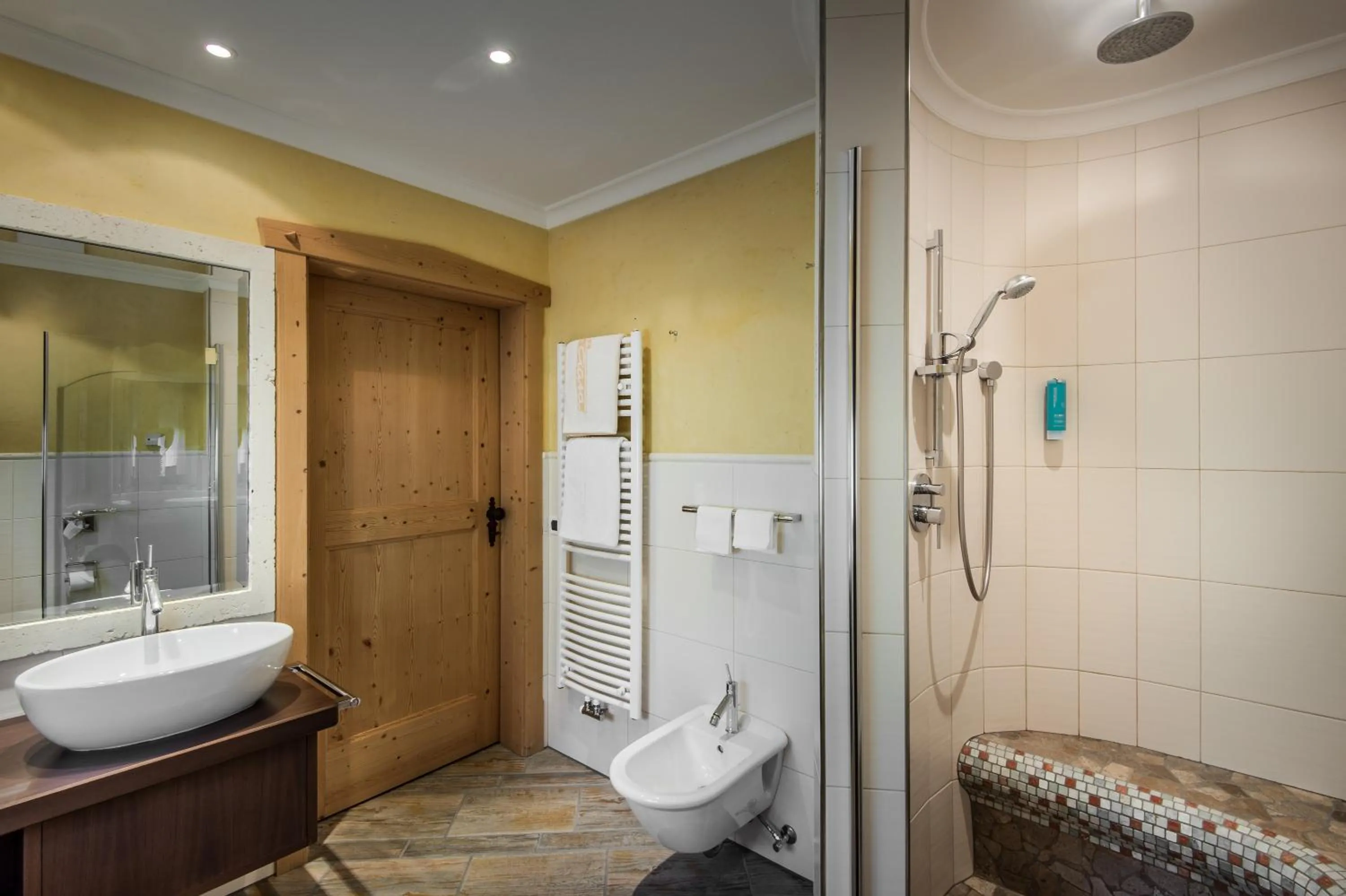 Bathroom in Hotel Gran Ciasa