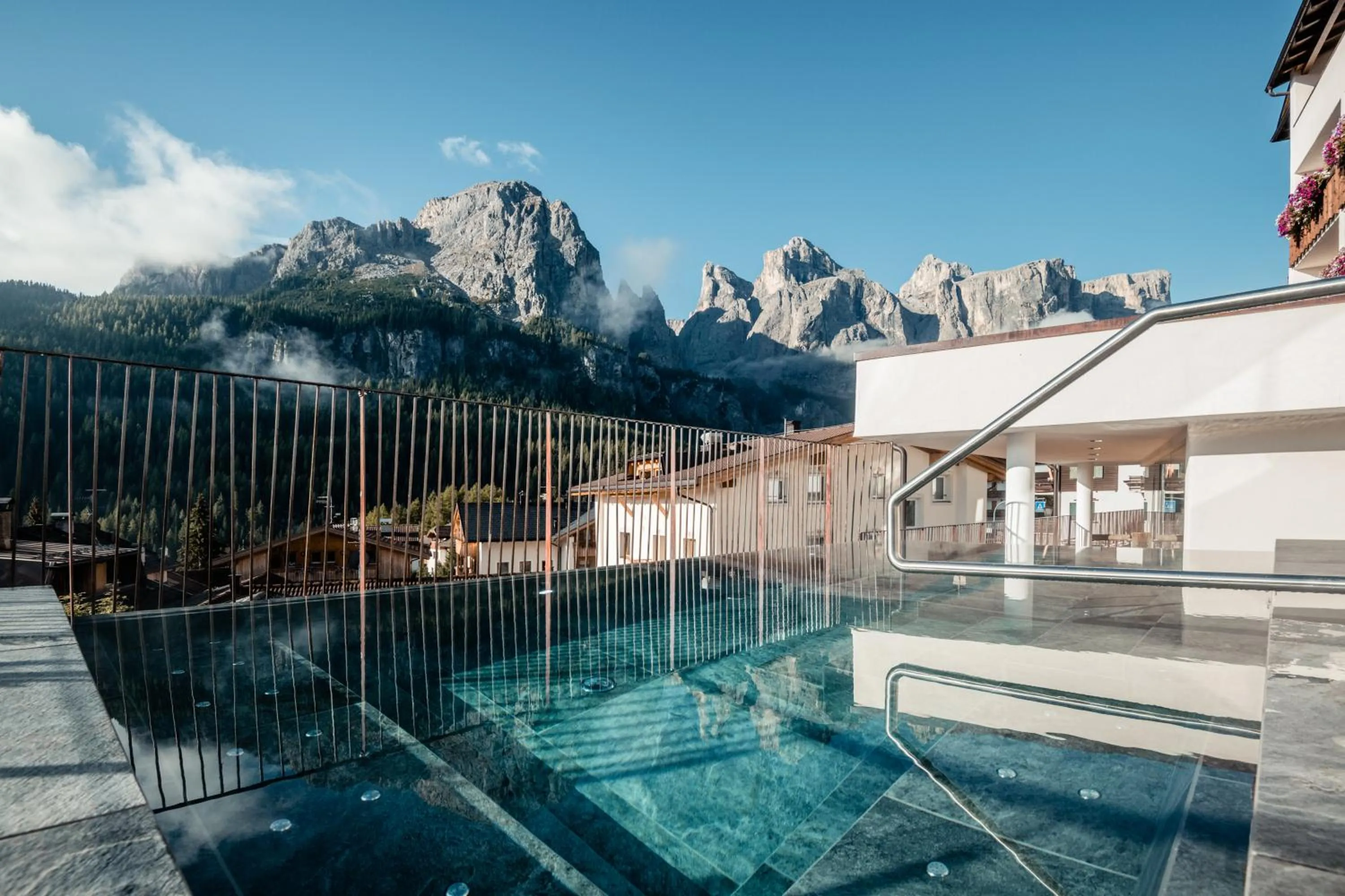 Hot Tub in Hotel Gran Ciasa