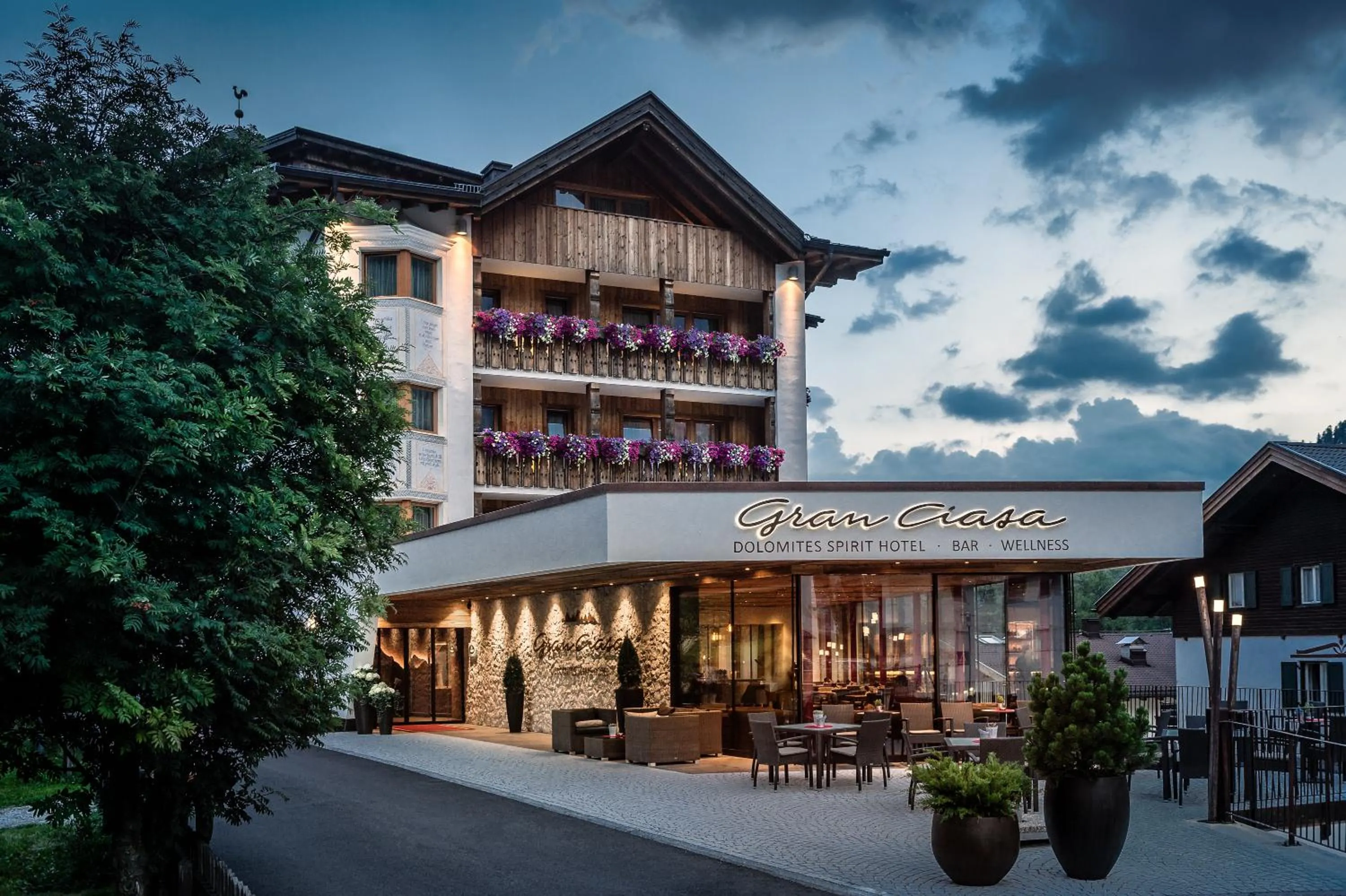 Facade/entrance in Hotel Gran Ciasa