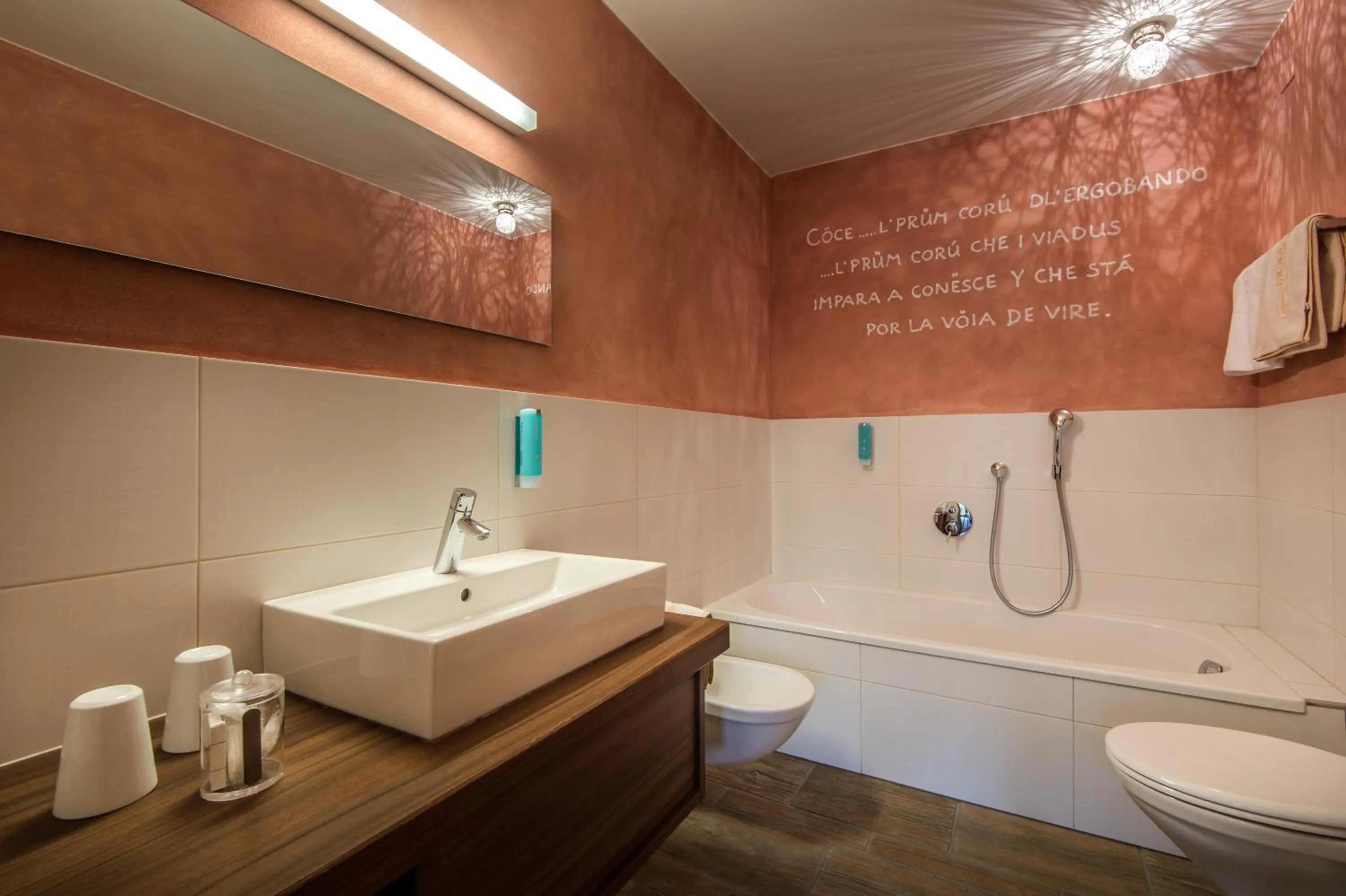 Bathroom in Hotel Gran Ciasa