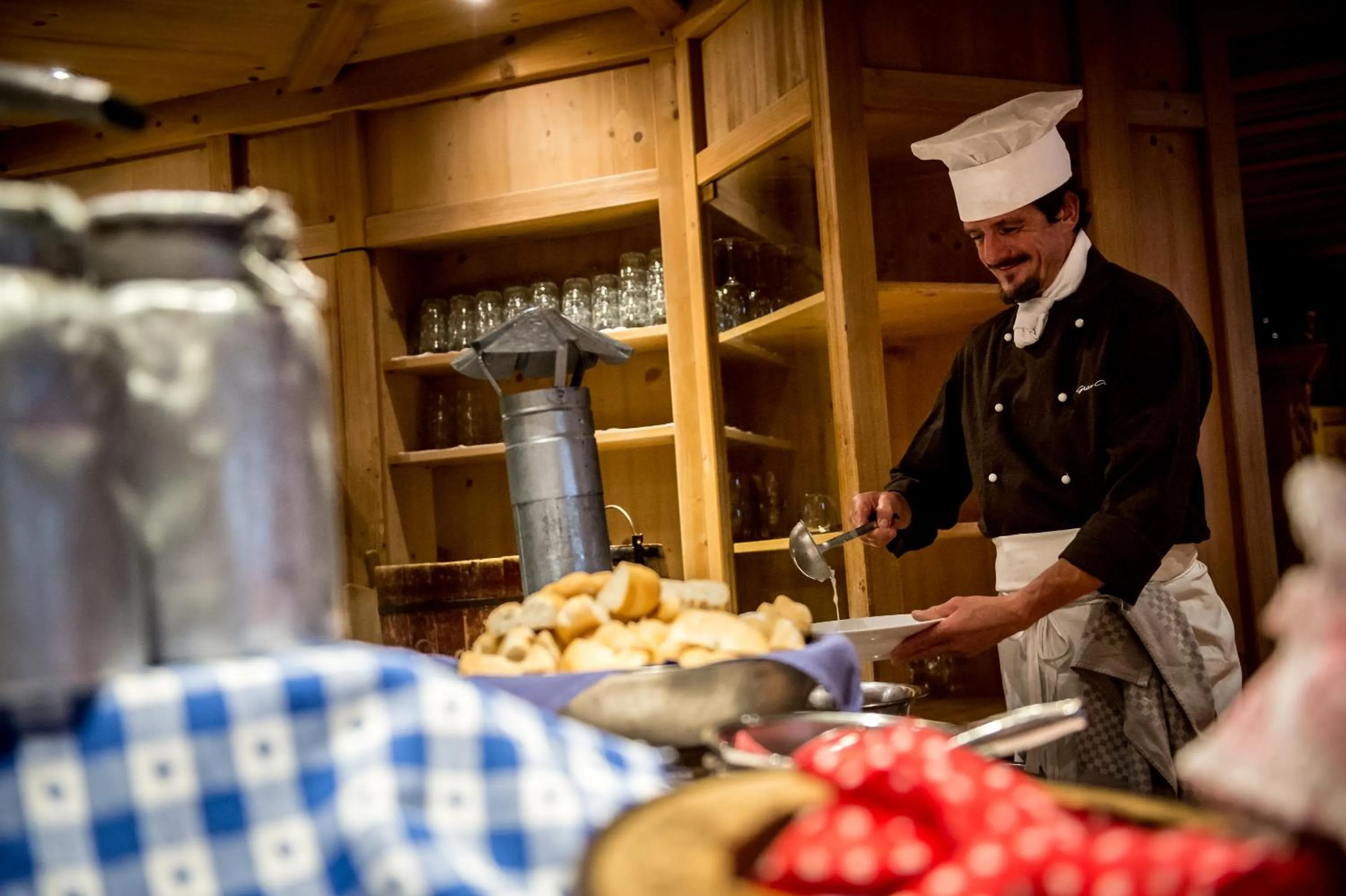 Dinner in Hotel Gran Ciasa