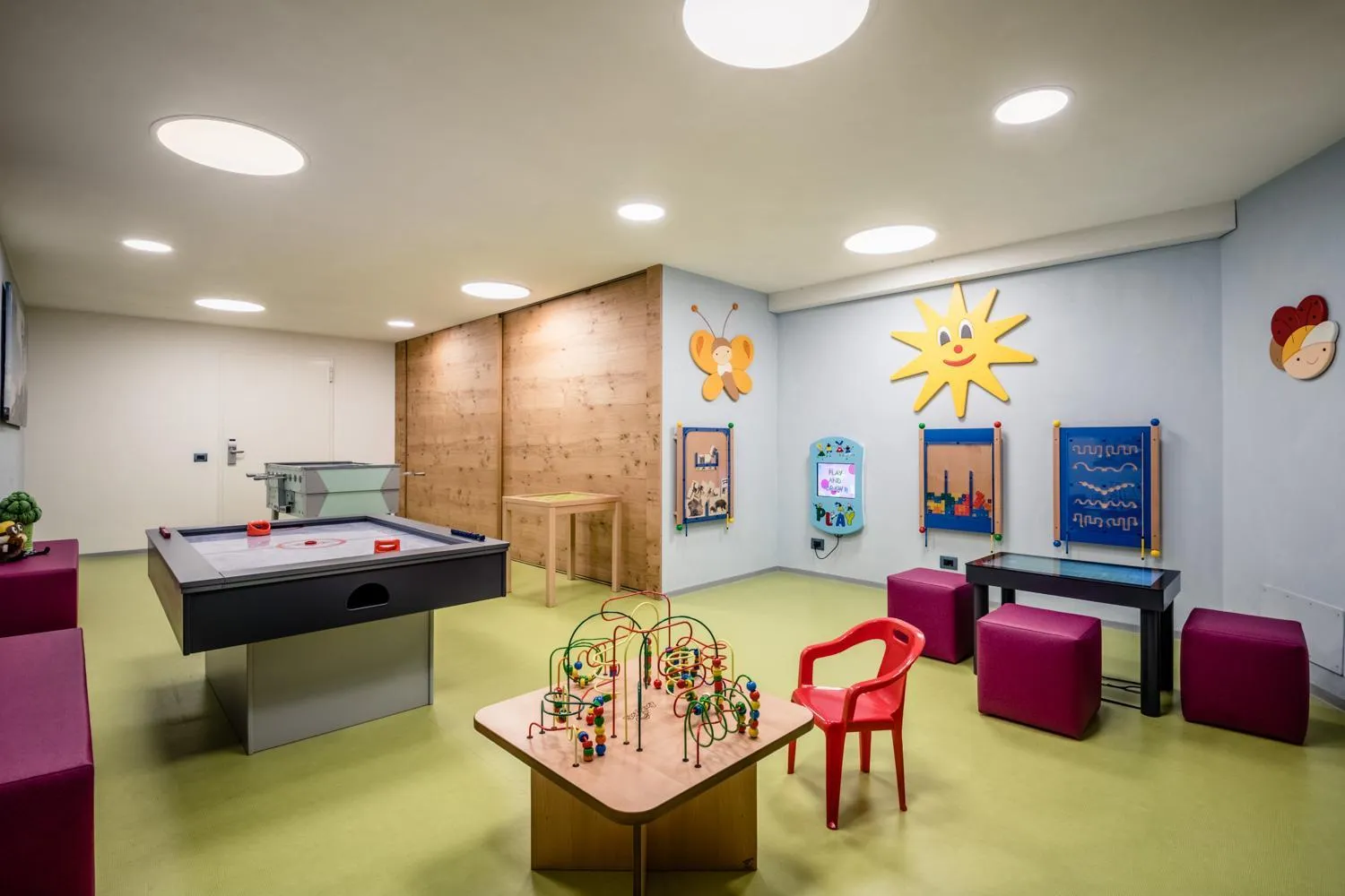 Game Room in Hotel Gran Ciasa