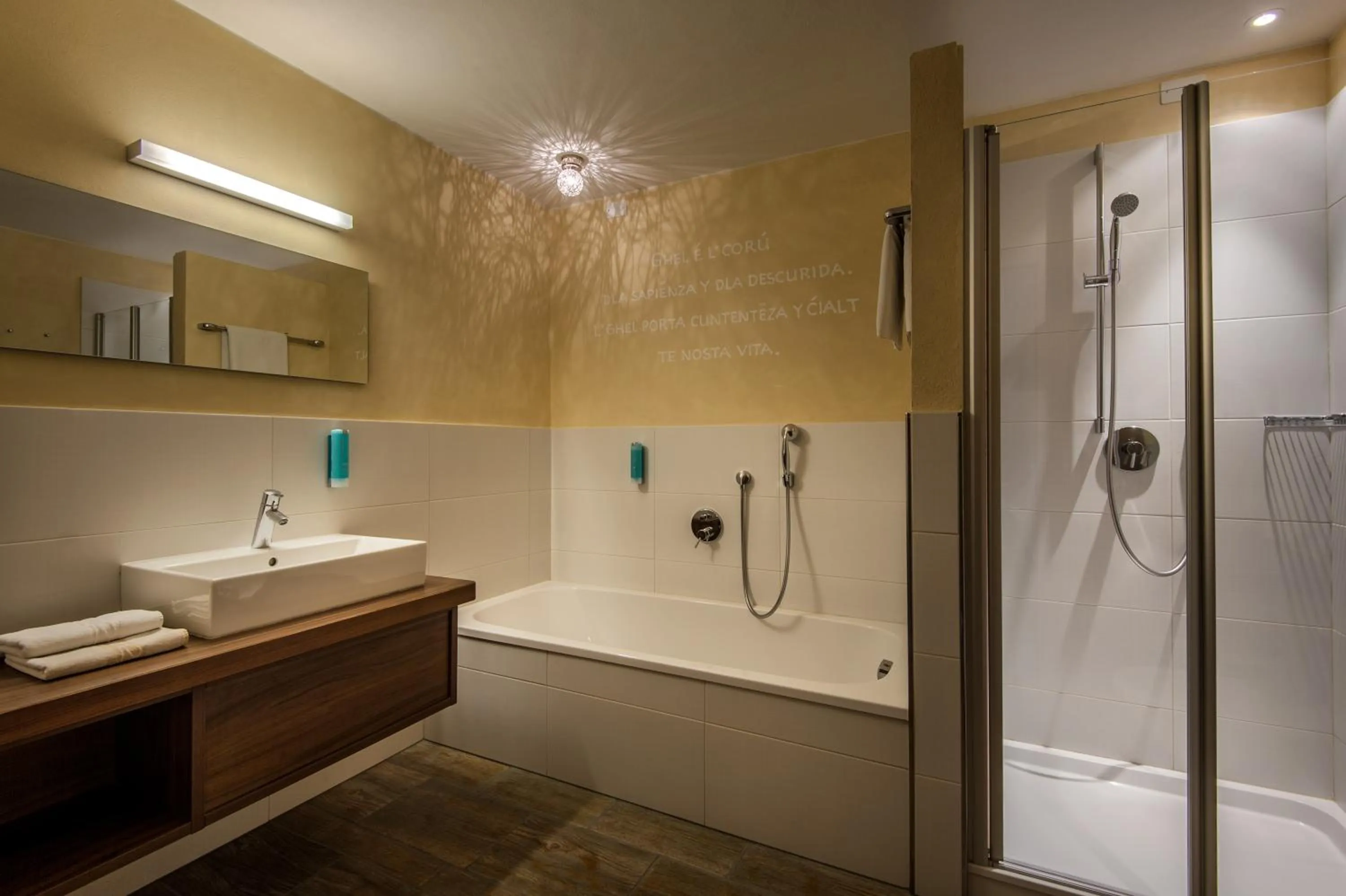 Bathroom in Hotel Gran Ciasa