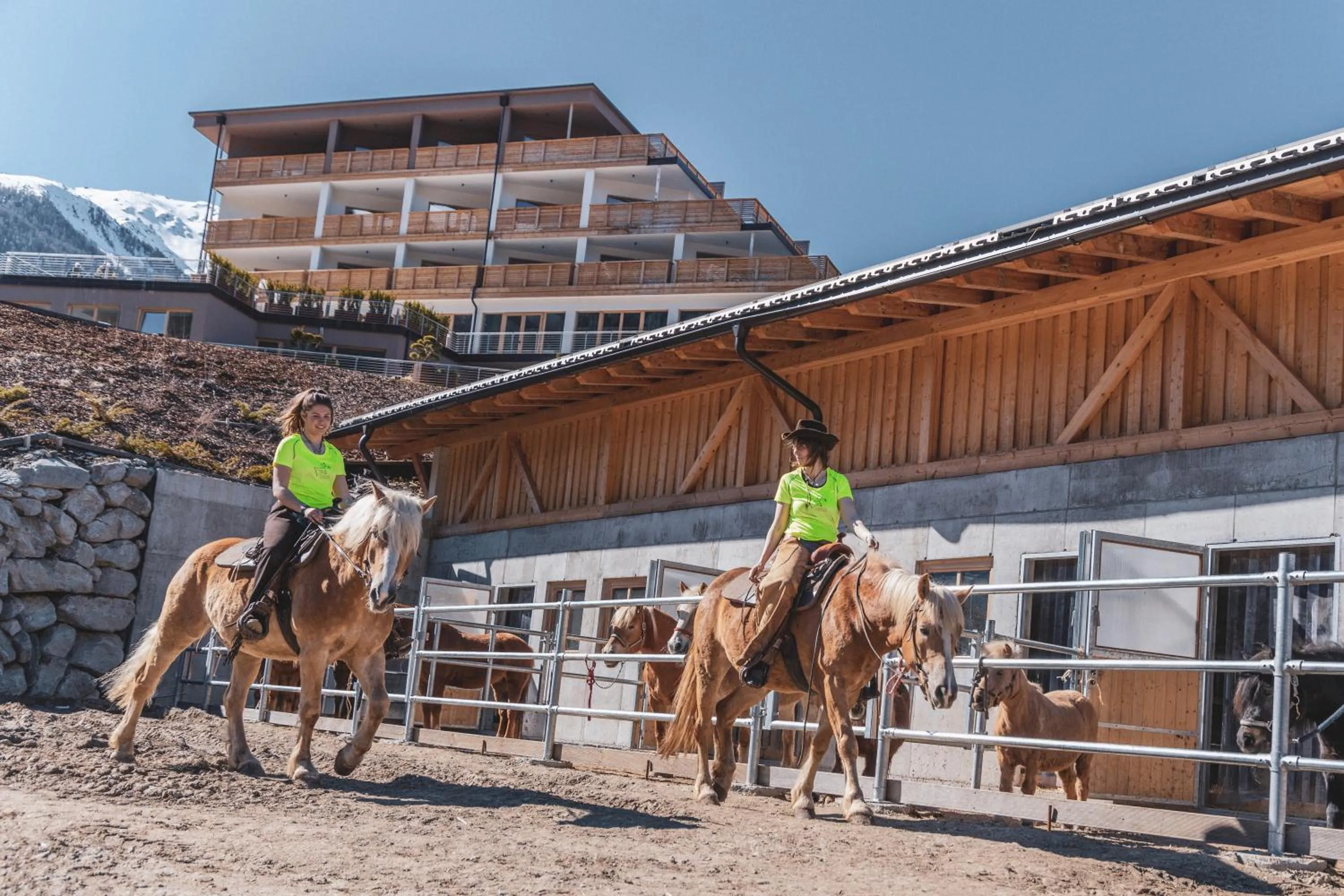 Horse-riding in Tuberis Nature & Spa Resort