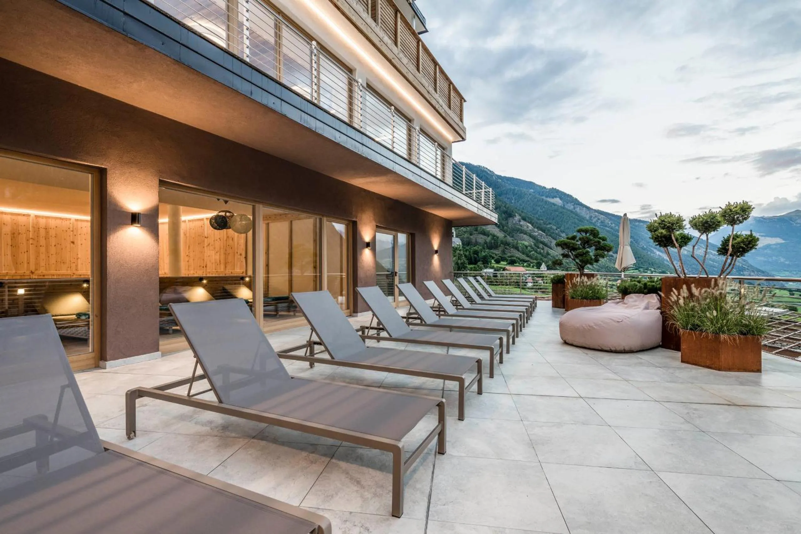 Balcony/Terrace in Tuberis Nature & Spa Resort