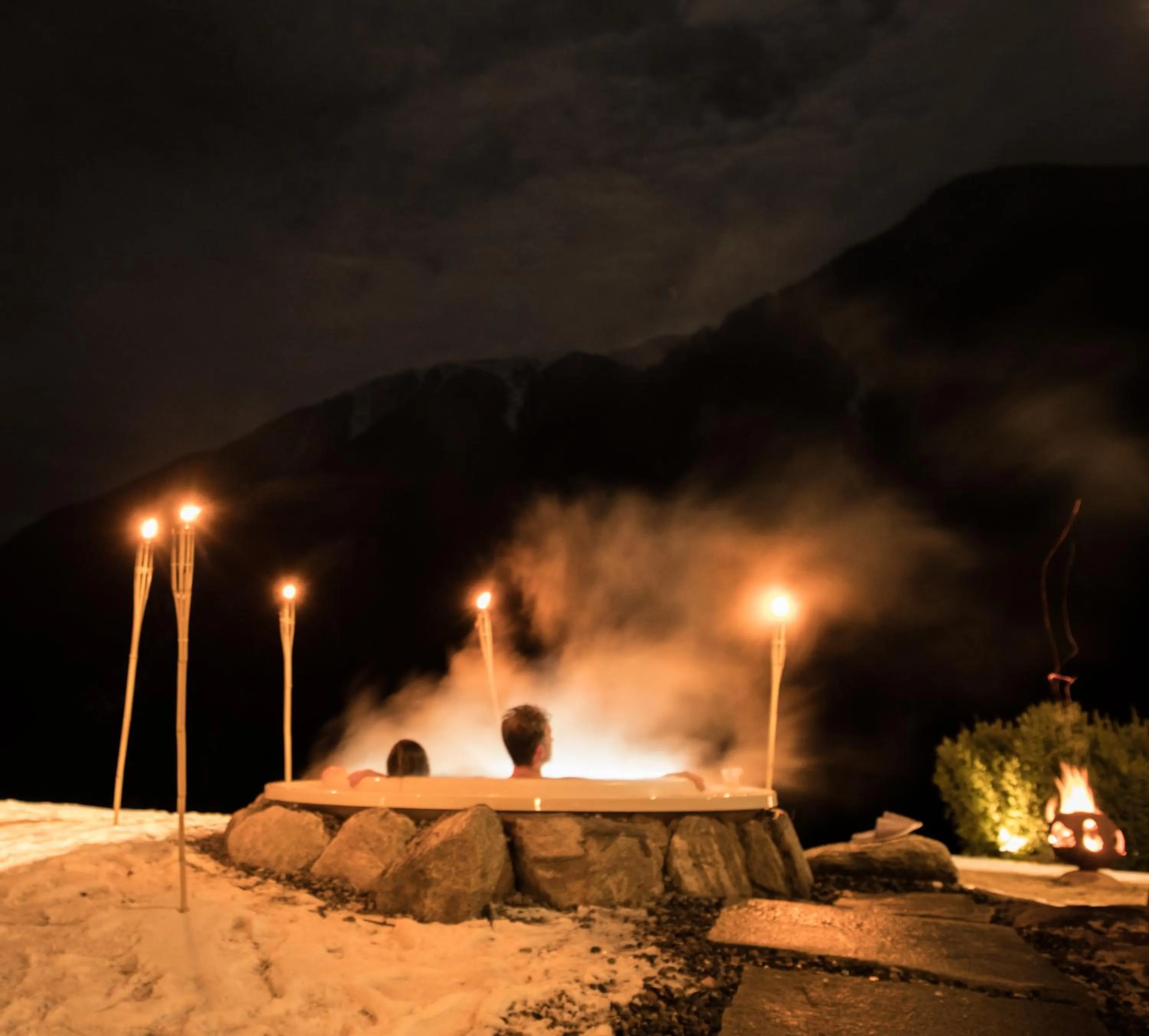 Hot Tub in Tuberis Nature & Spa Resort