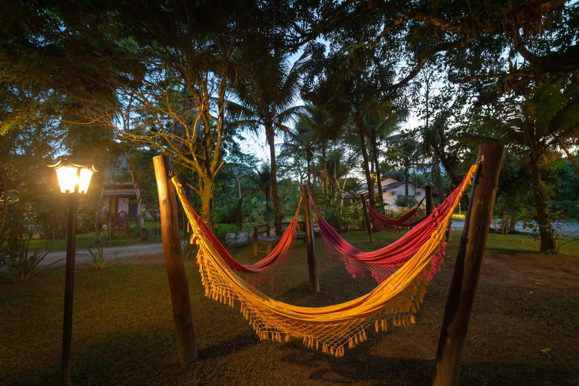 Property building in Pousada Chácara Das Acácias