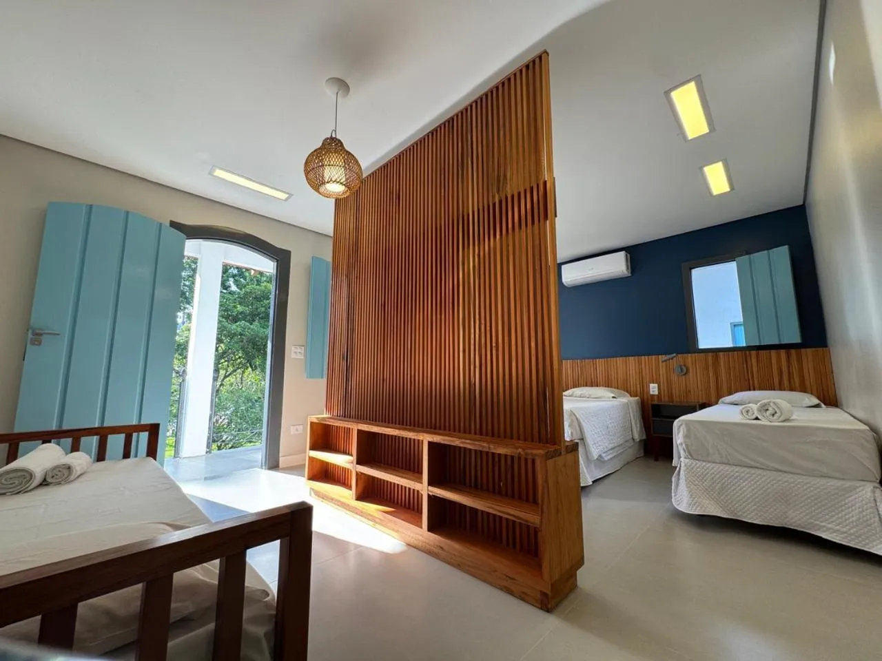 Bed in Pousada Chácara Das Acácias