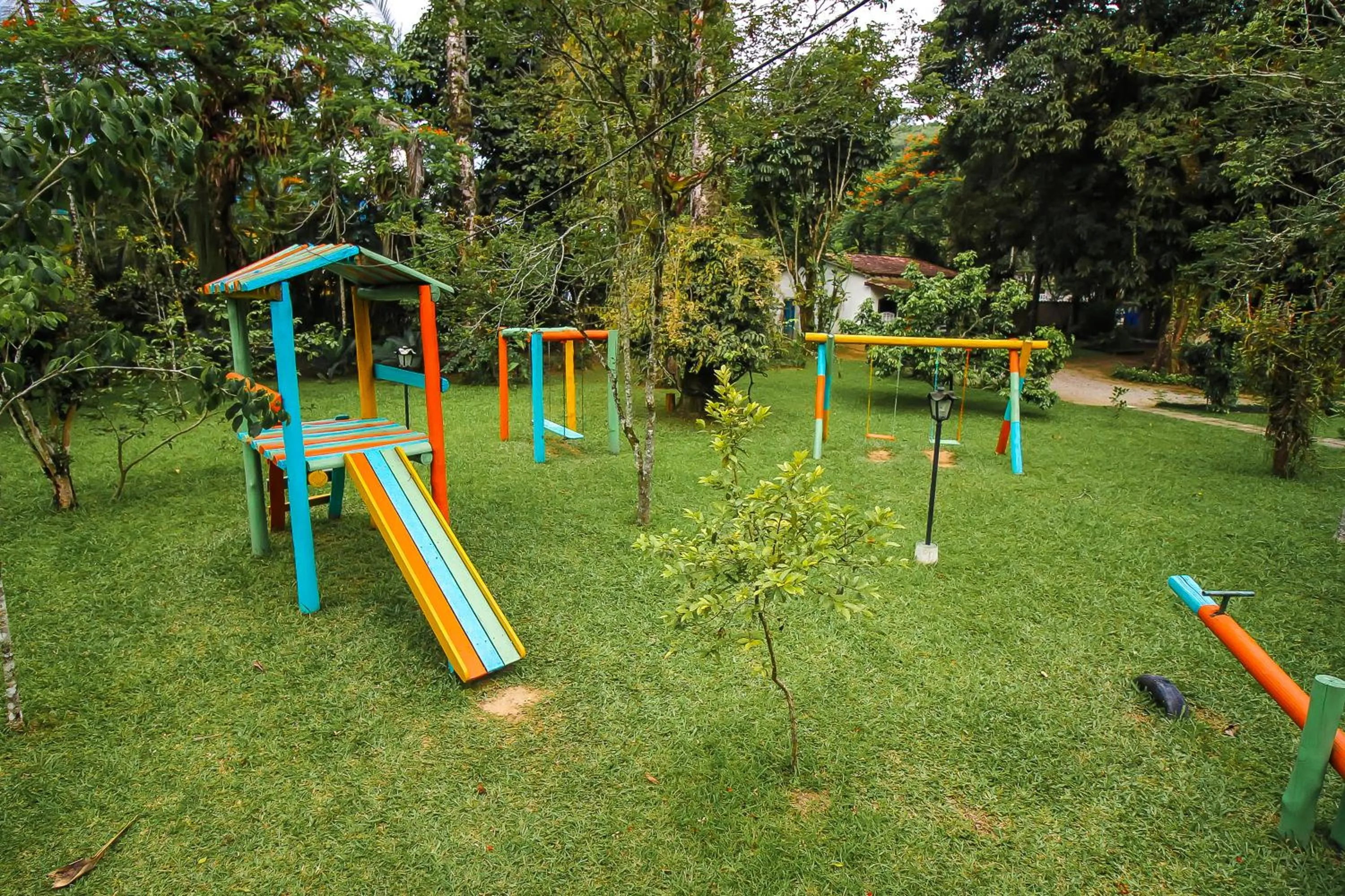 Children play ground in Pousada Chácara Das Acácias
