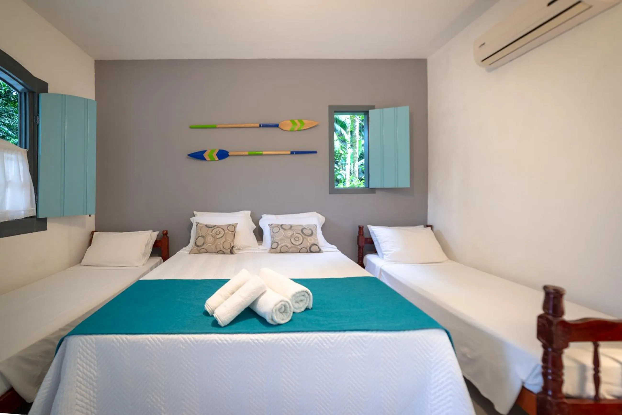 Bed in Pousada Chácara Das Acácias