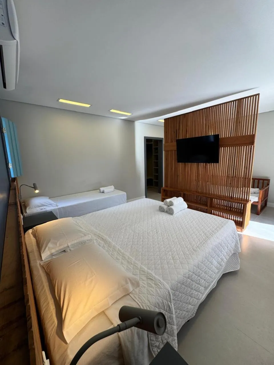 Bed in Pousada Chácara Das Acácias