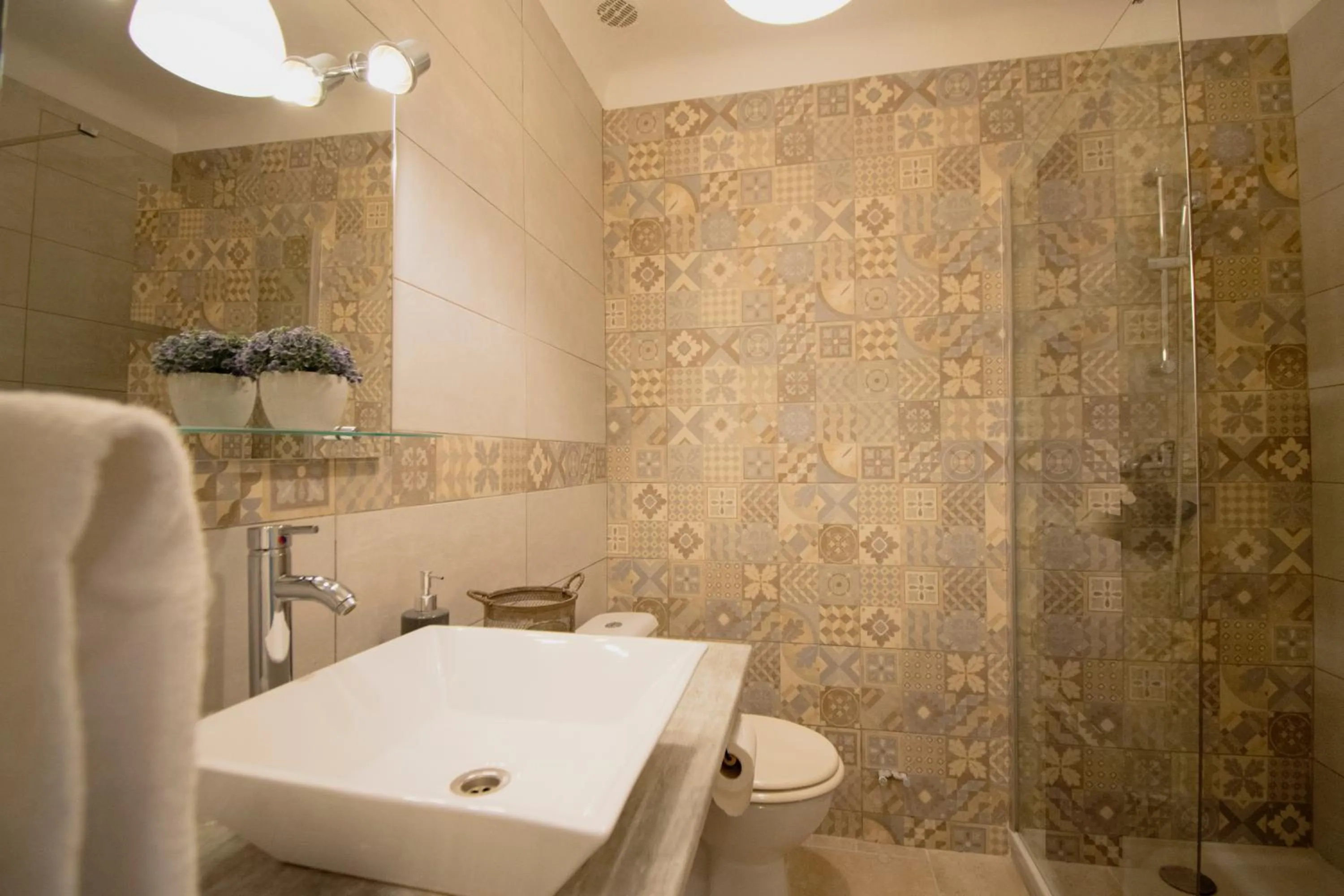 Bathroom in Hotel Carina