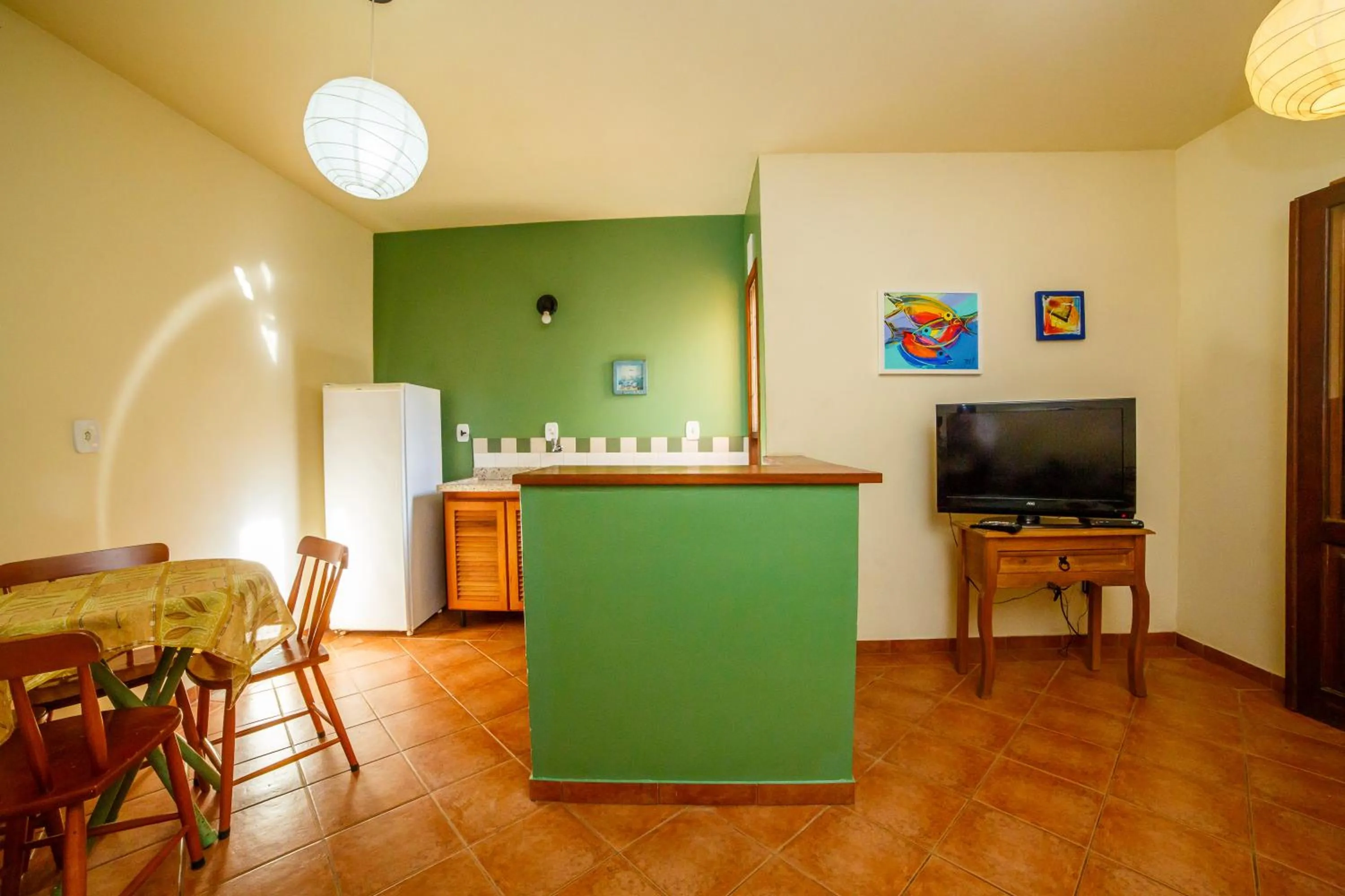 Dining area in Pousada Do Capitão