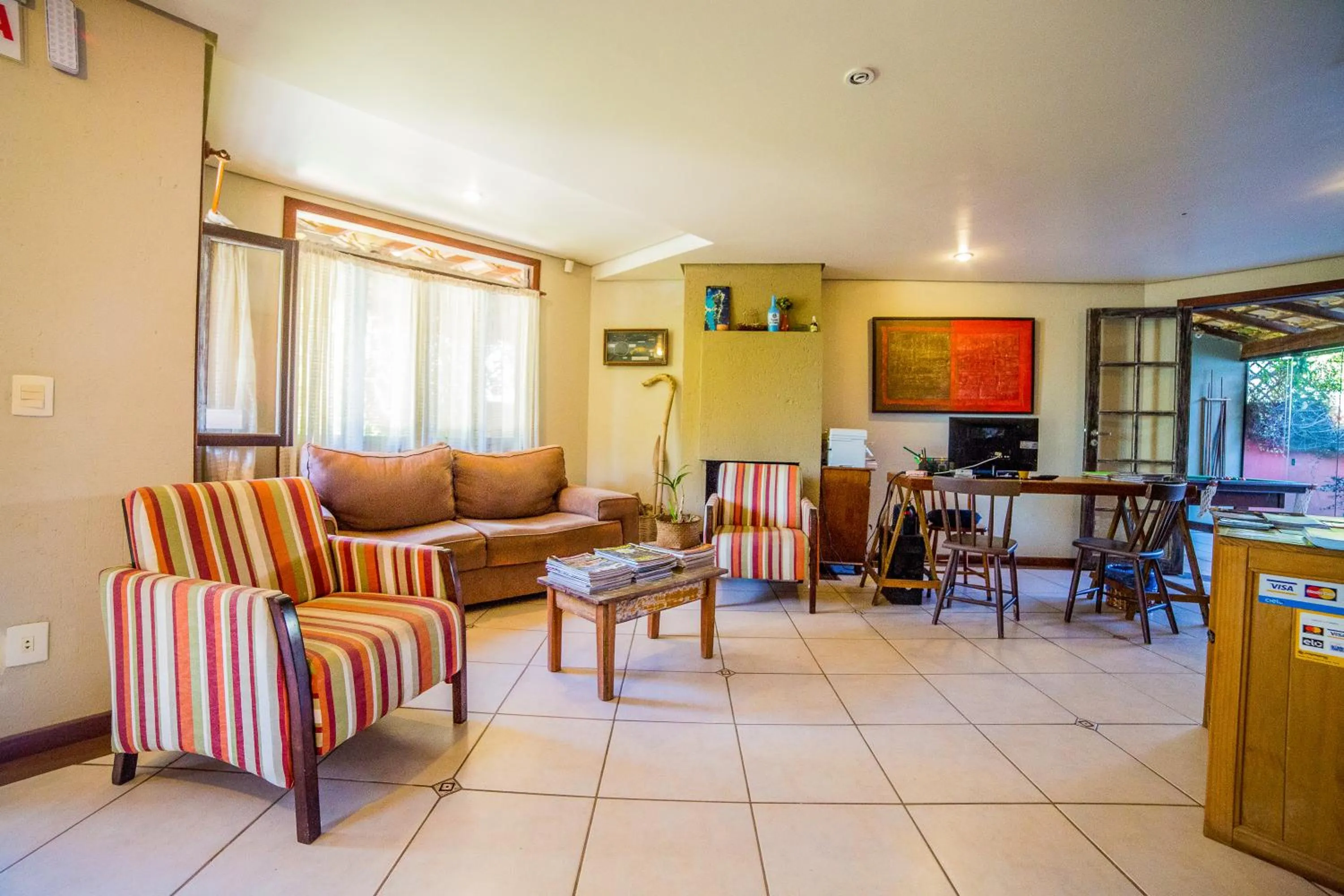 Area and facilities in Pousada Do Capitão