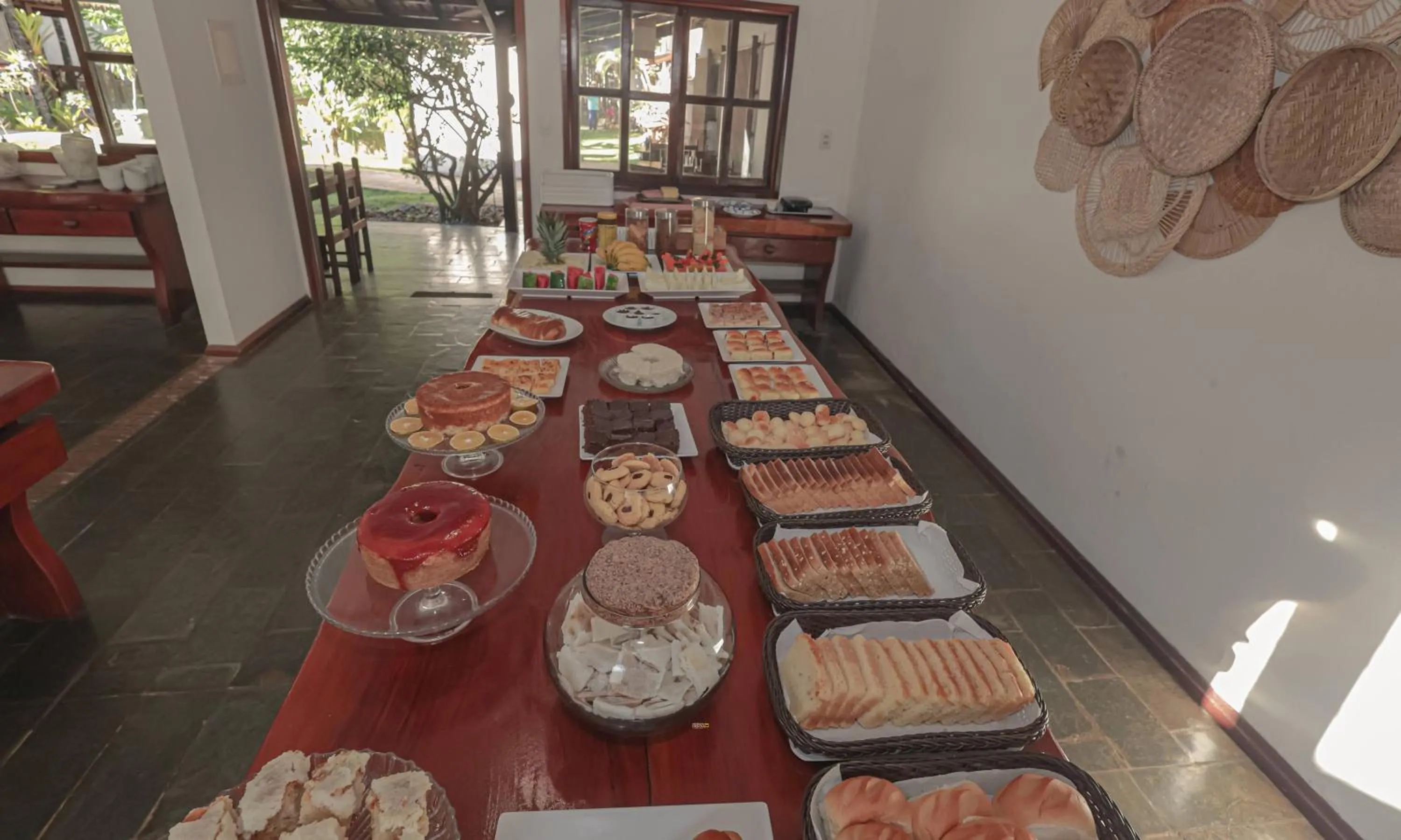 Breakfast in Pousada Guaratiba