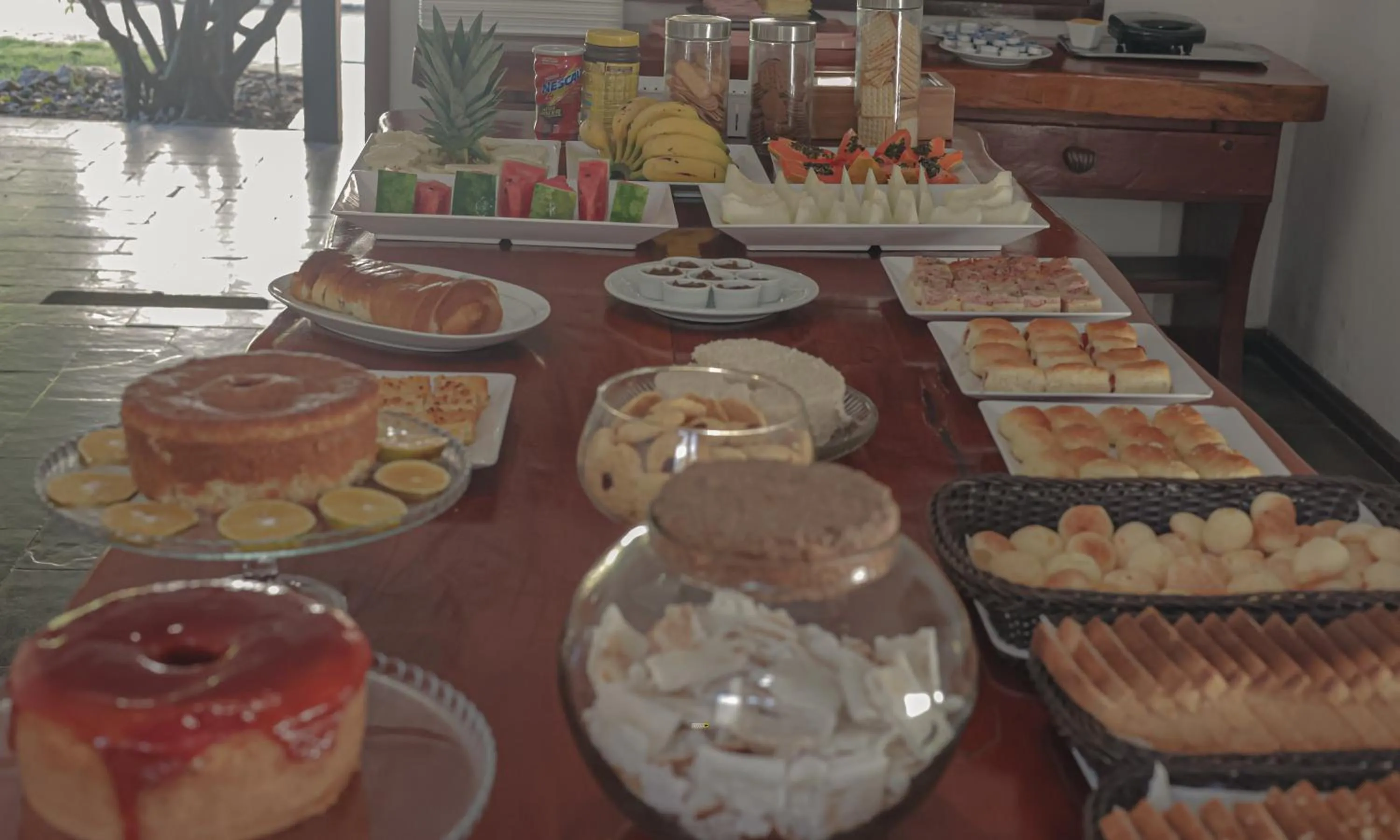 Breakfast in Pousada Guaratiba