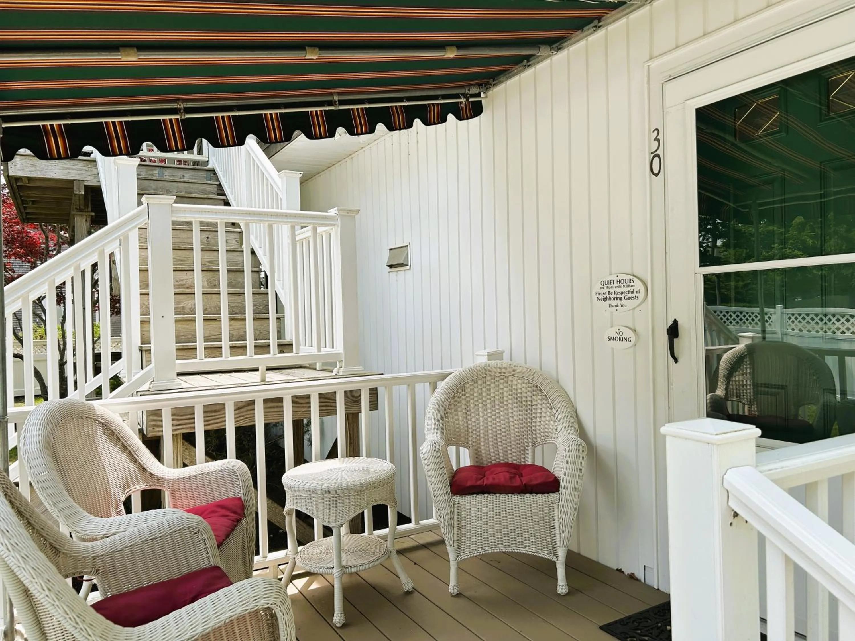 Balcony/Terrace in Falmouth Heights Motor Lodge