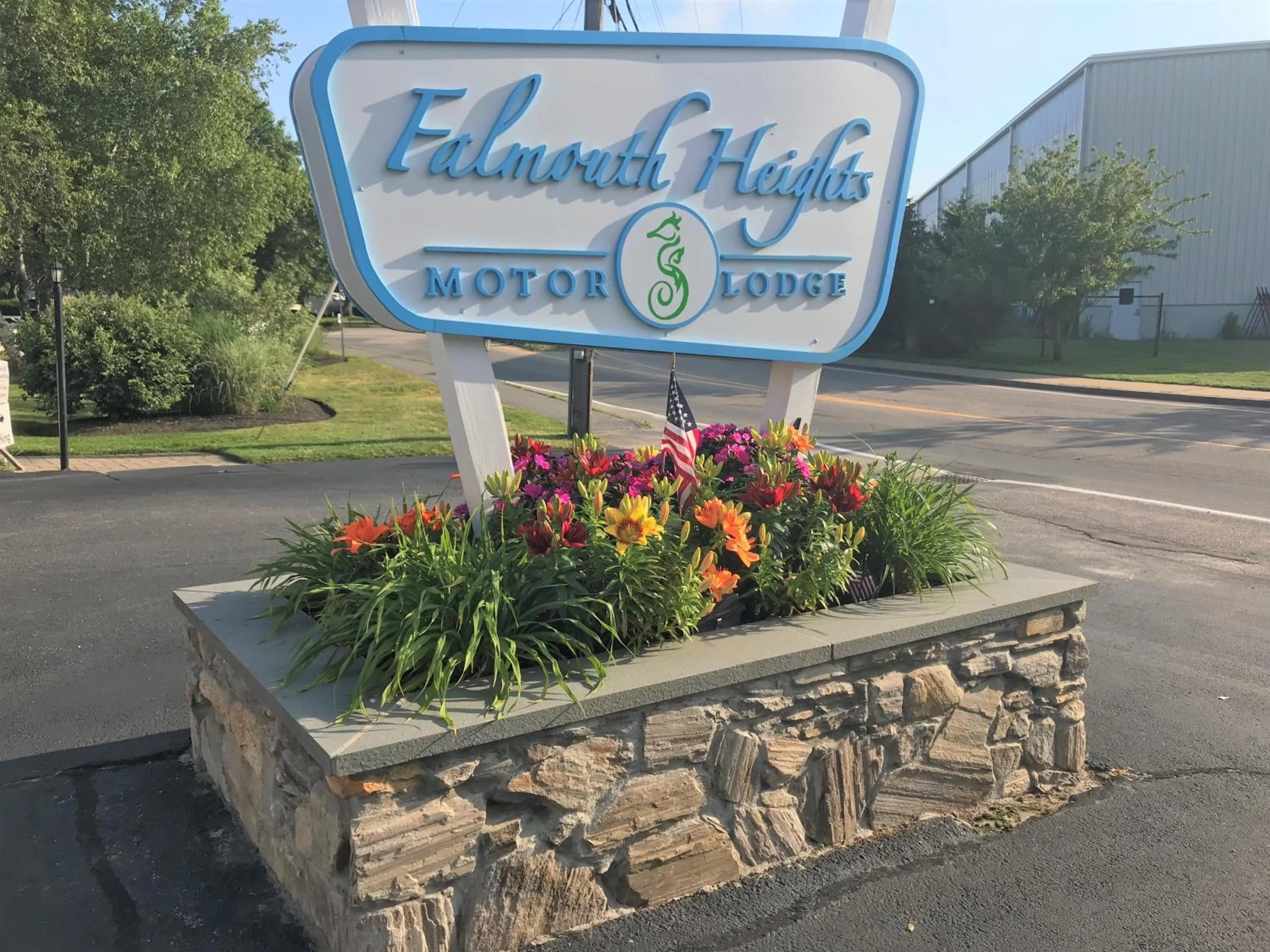 Facade/entrance in Falmouth Heights Motor Lodge