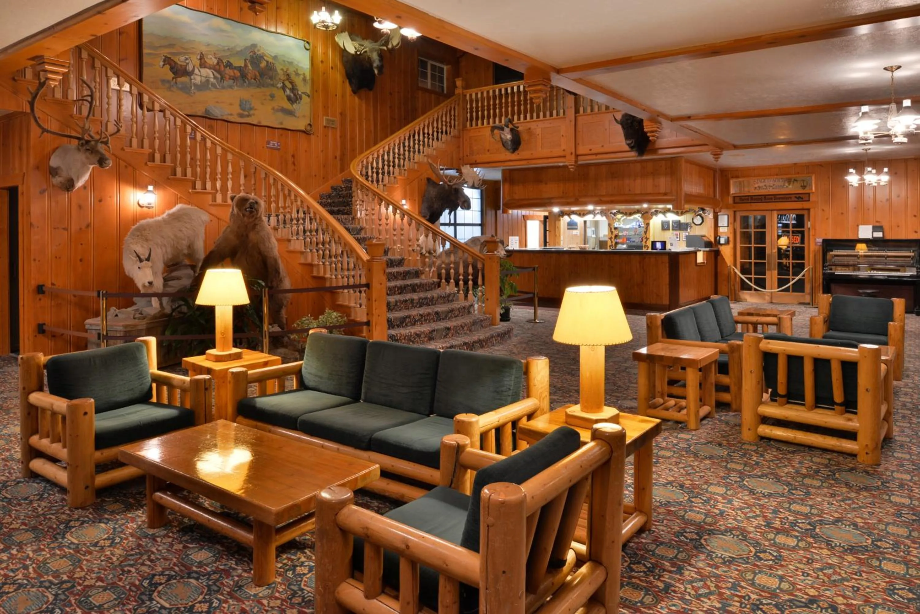 Lobby or reception in Stage Coach Inn