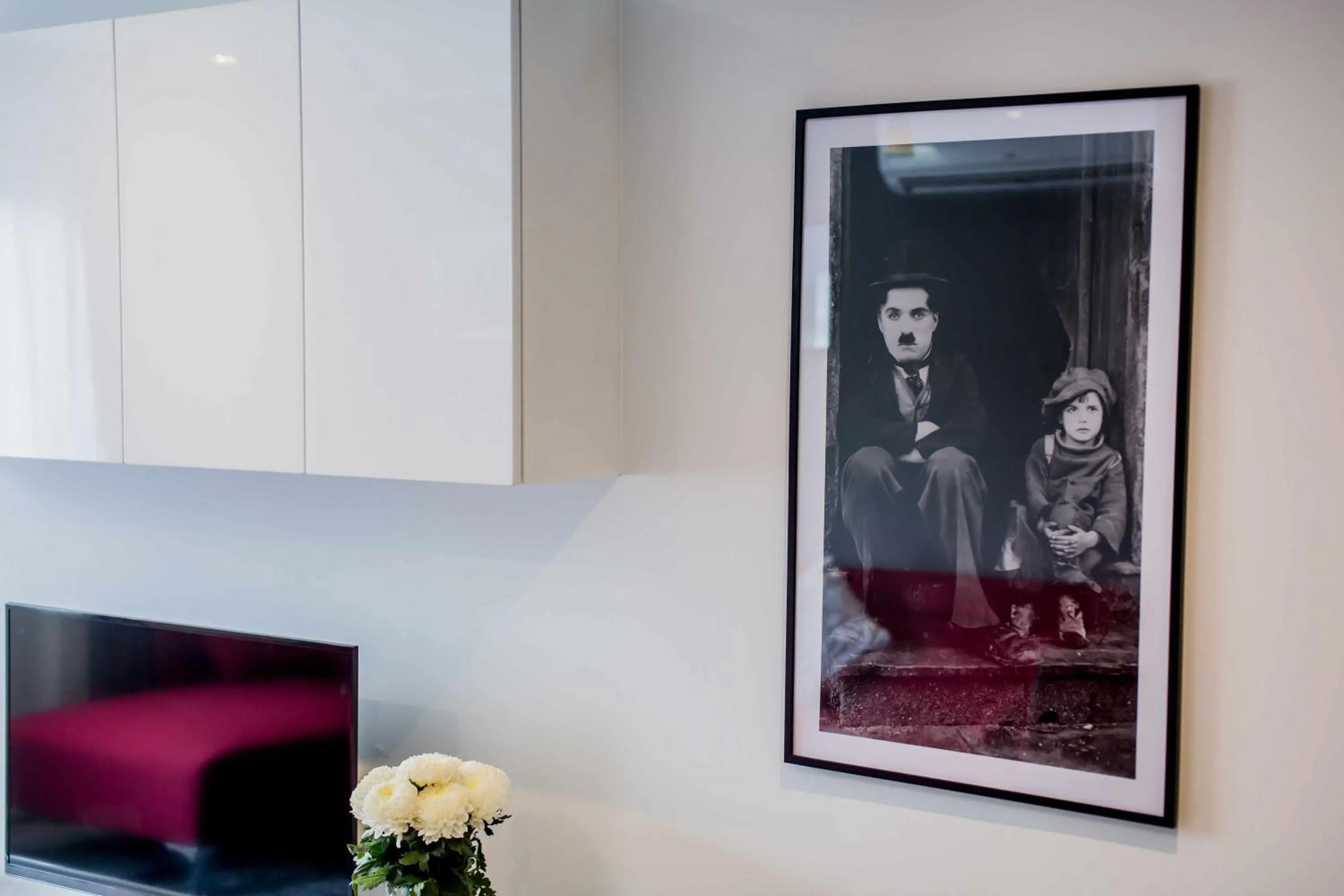 Living room in NOON Village Tower 1