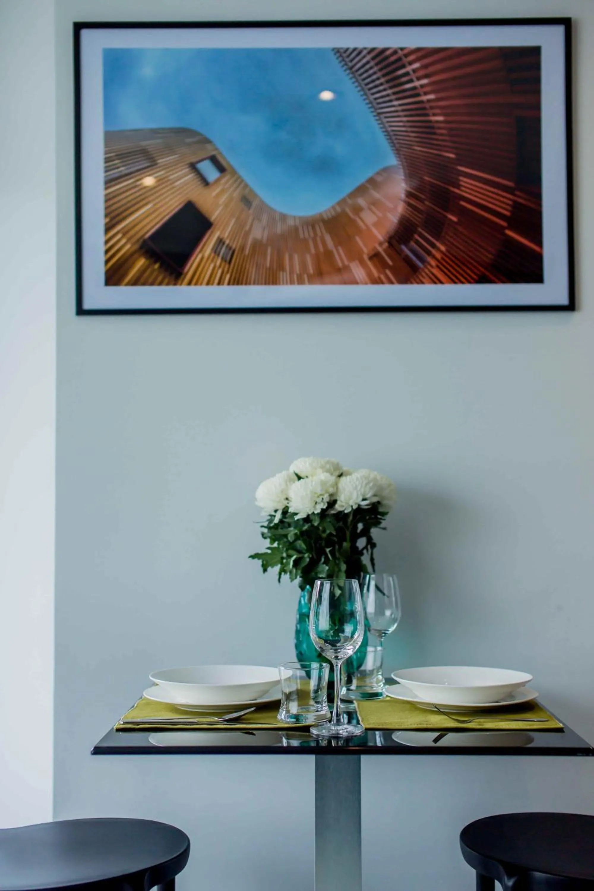 Dining area in NOON Village Tower 1