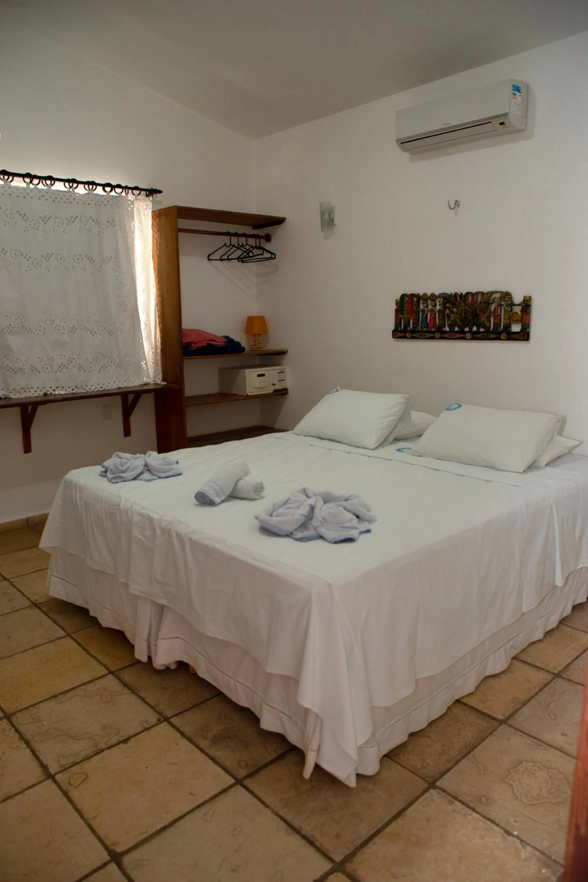 Bed in Pousada Mar de Estrelas