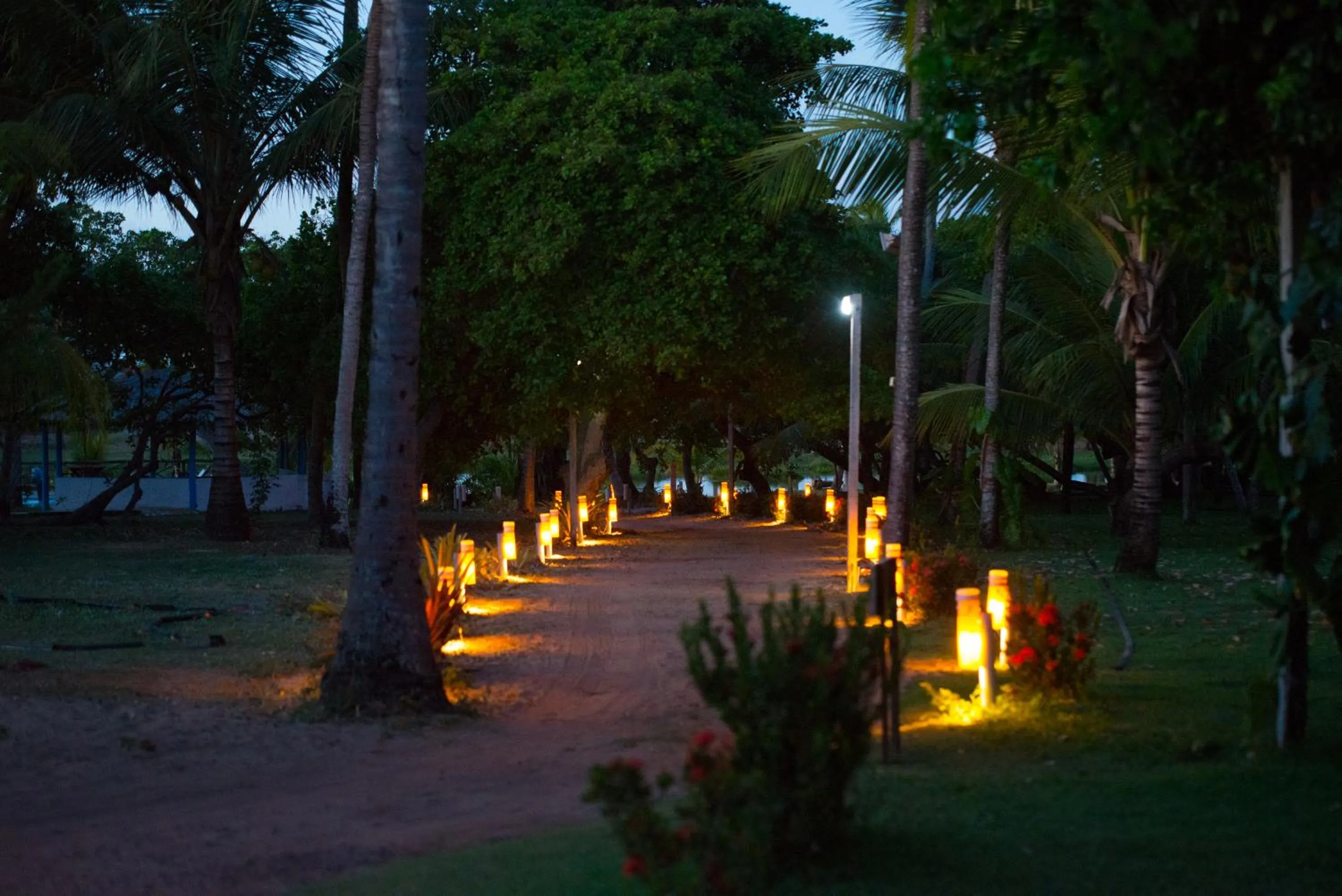 Garden in Pousada Mar de Estrelas