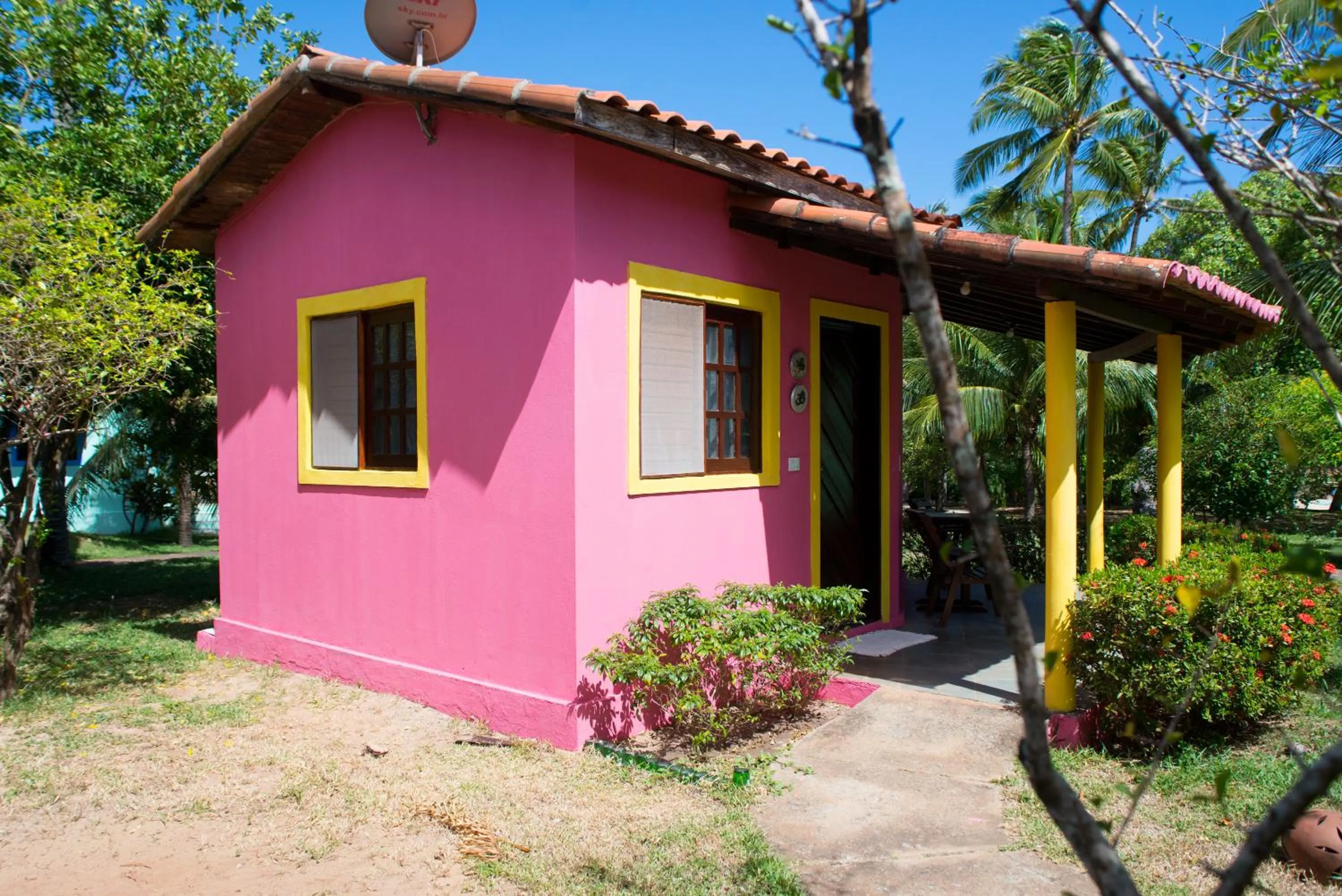 Property building in Pousada Mar de Estrelas