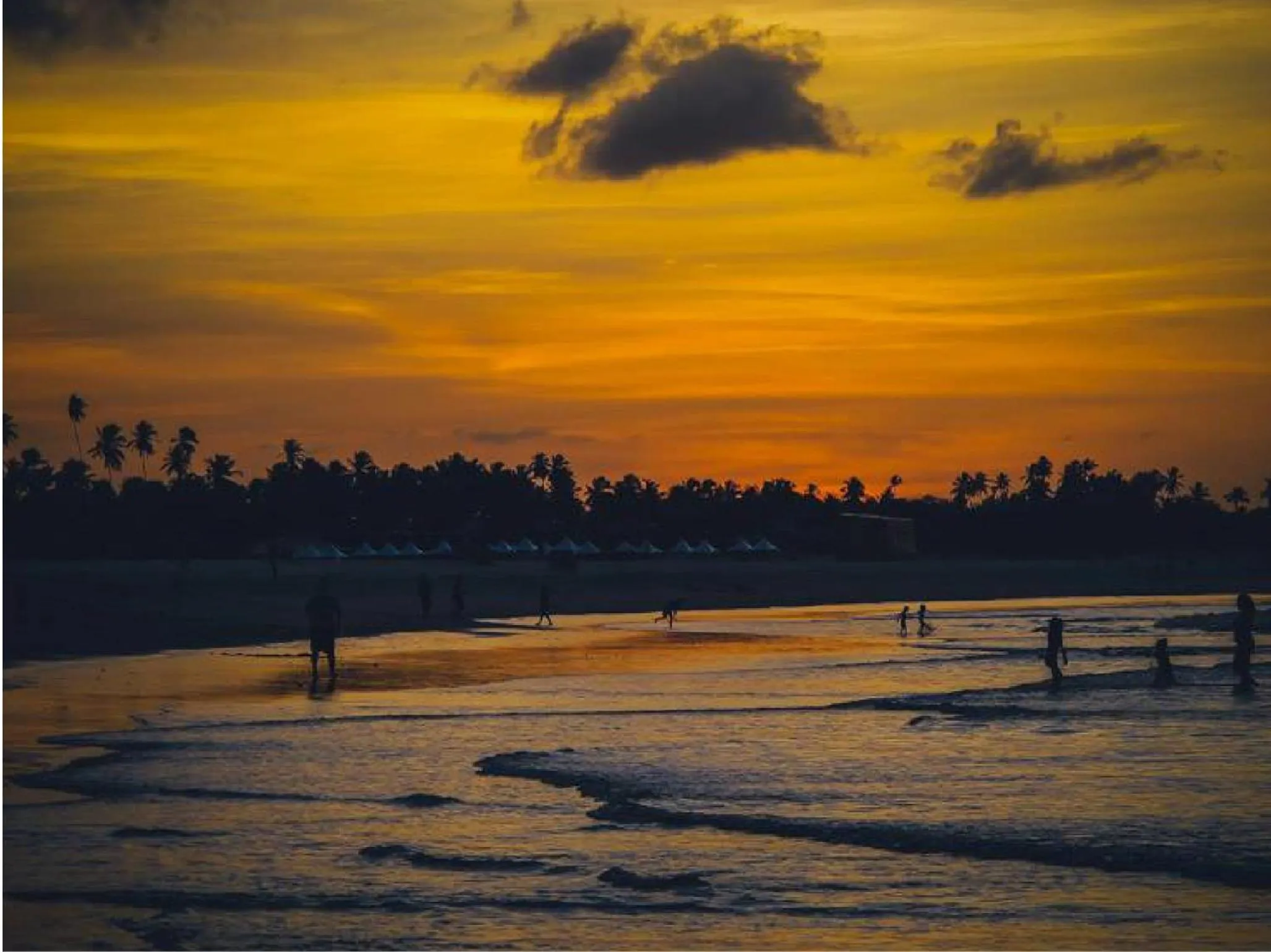 Beach in Pousada Mar de Estrelas