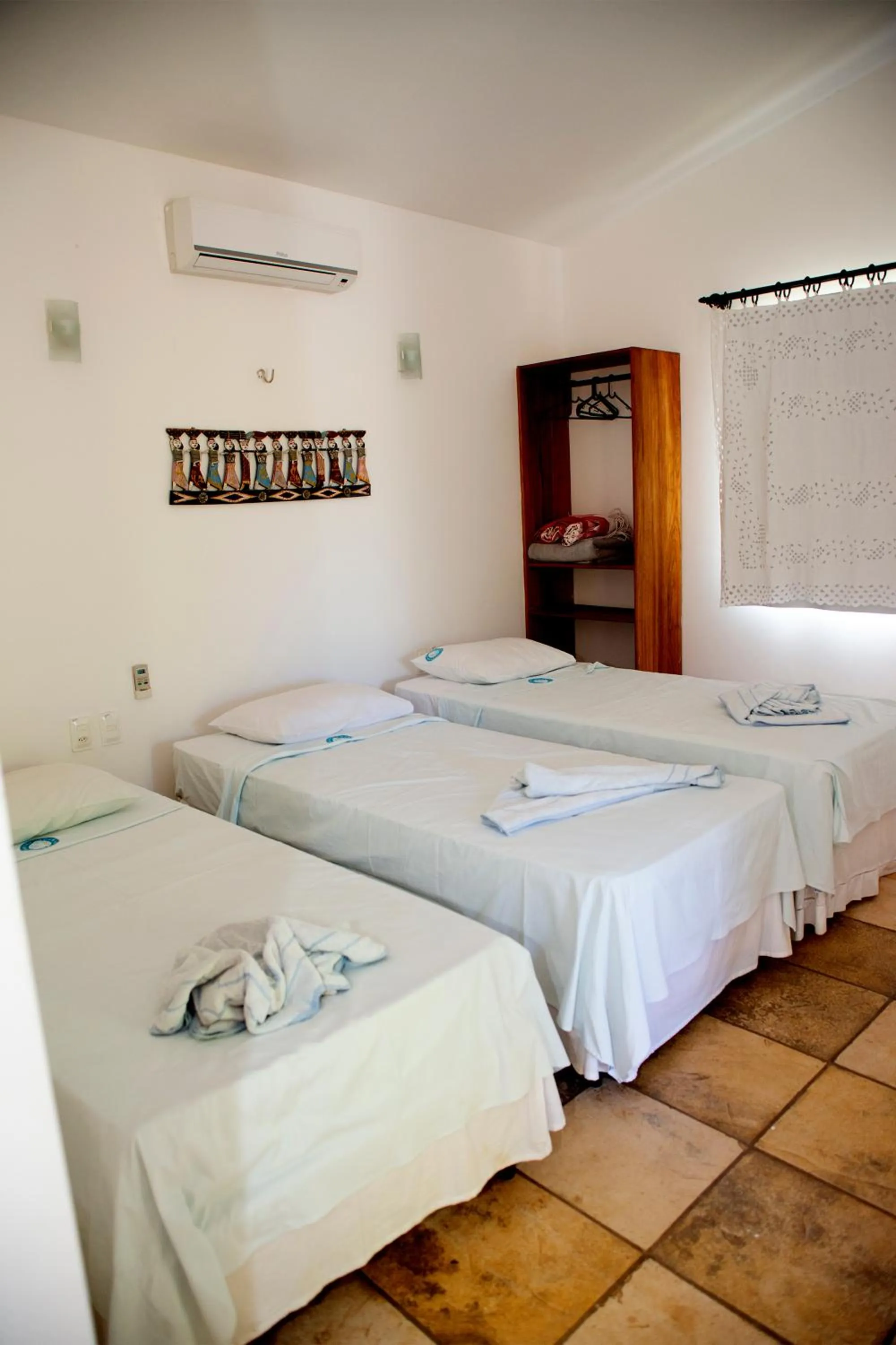 Bed in Pousada Mar de Estrelas