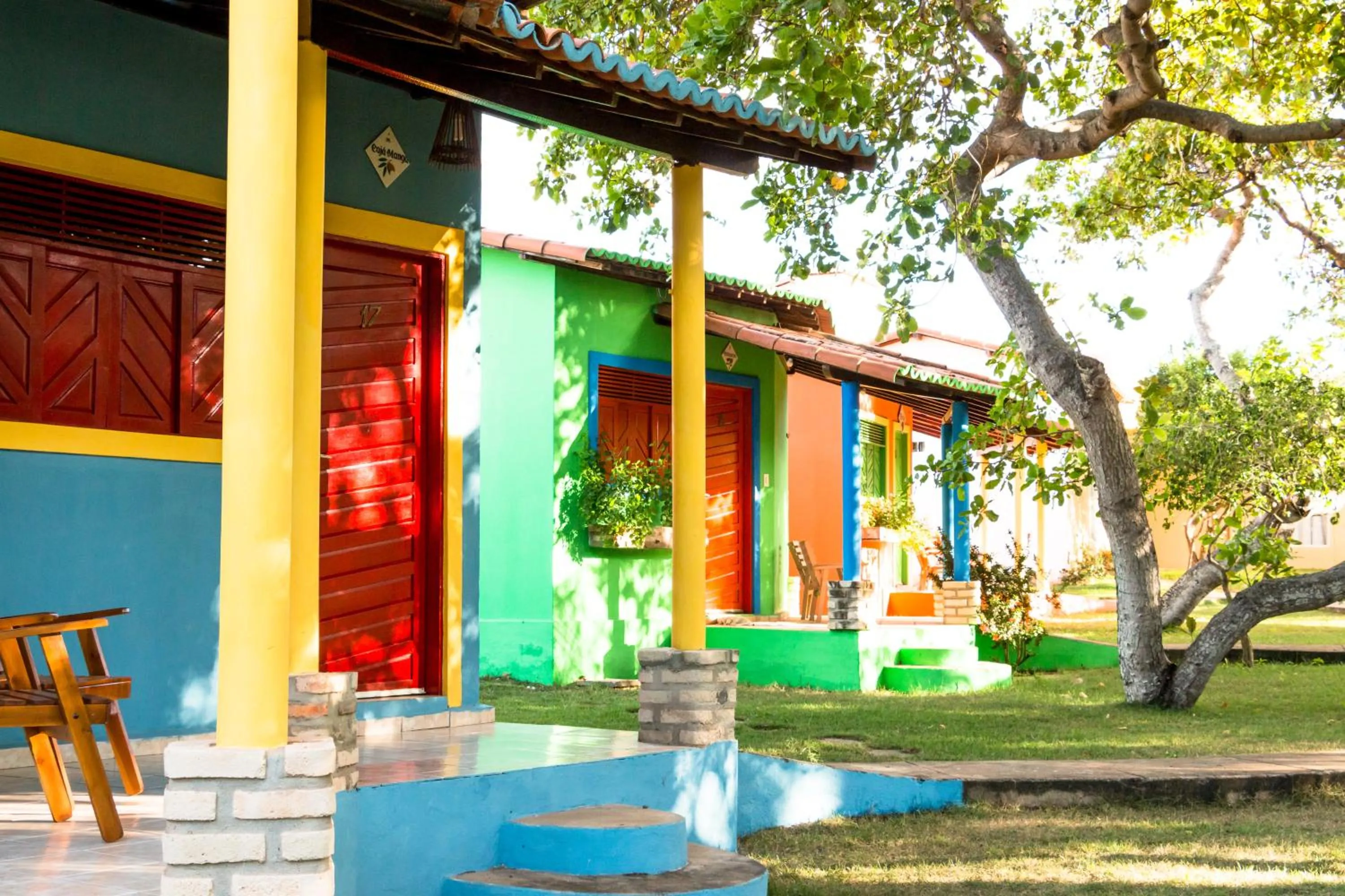 Property building in Pousada Mar de Estrelas