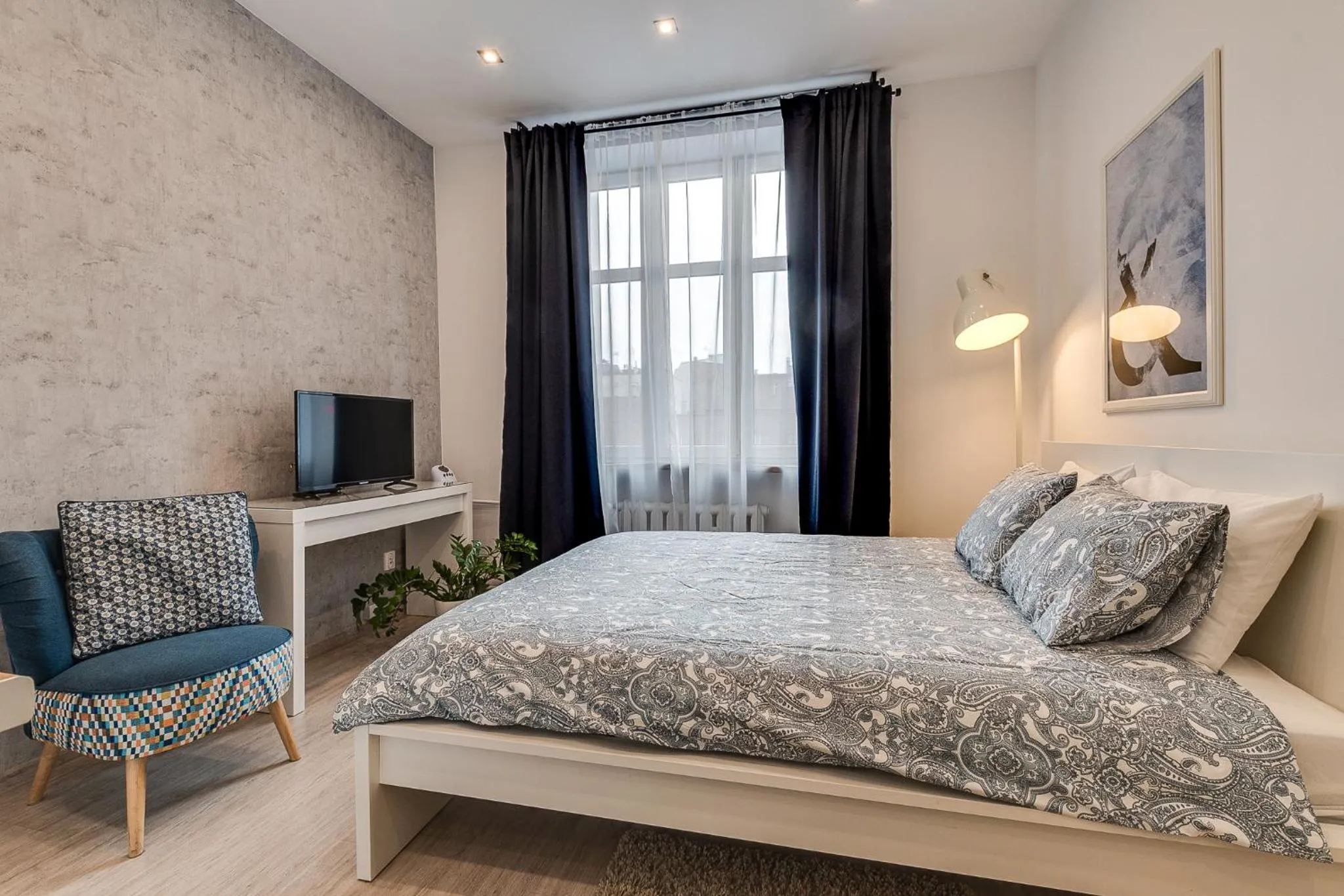 Bed in KATO Apartamenty Centrum