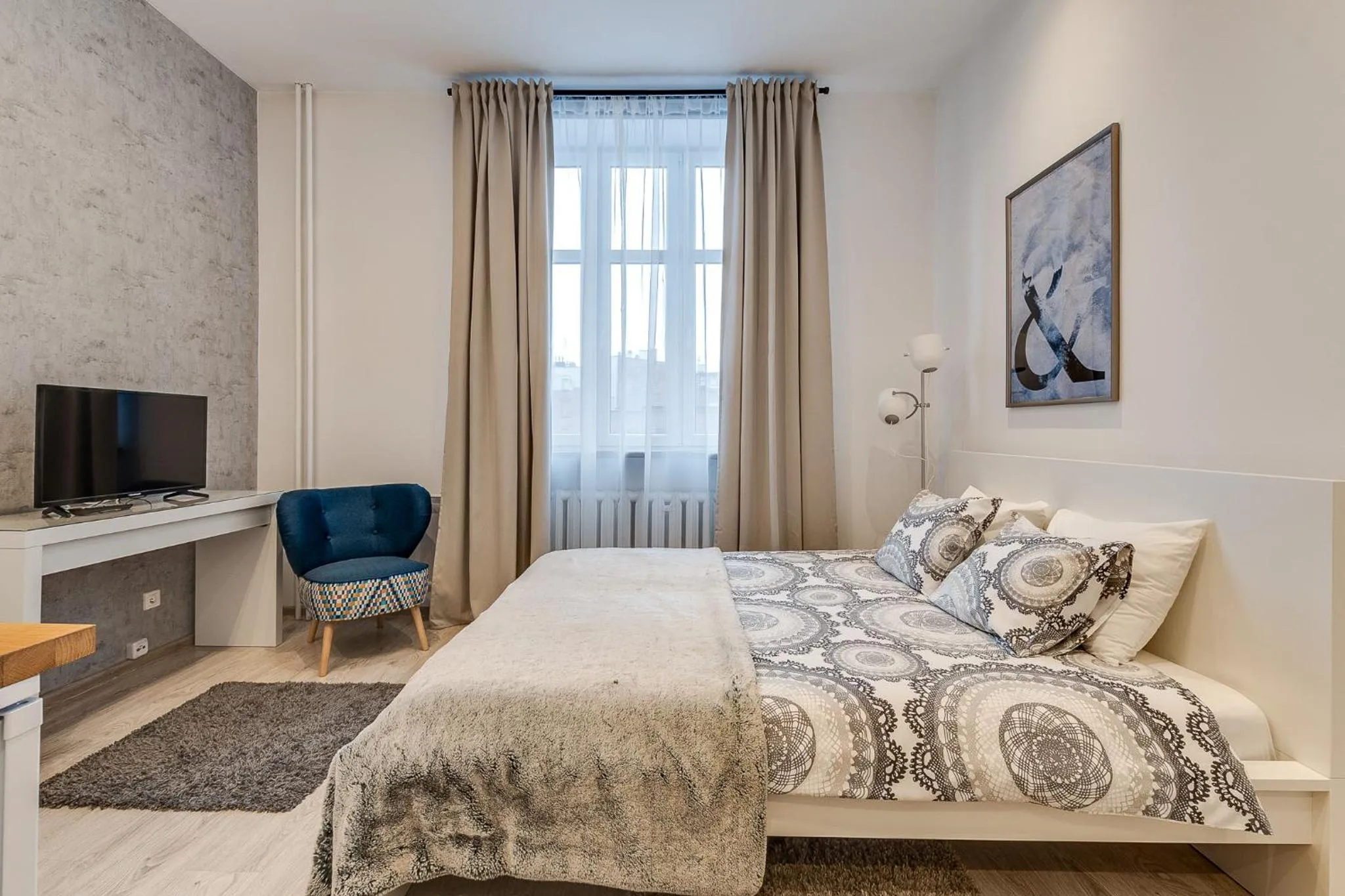 Bed in KATO Apartamenty Centrum