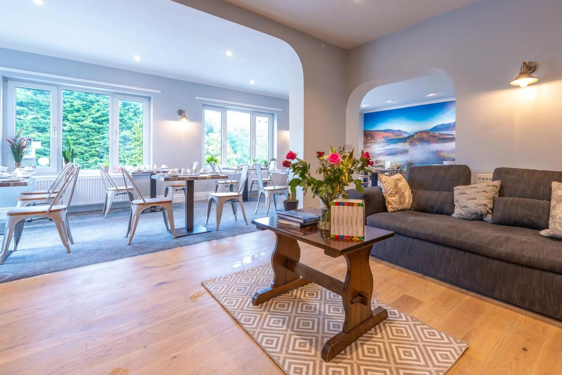 Dining area in Rickerby Grange