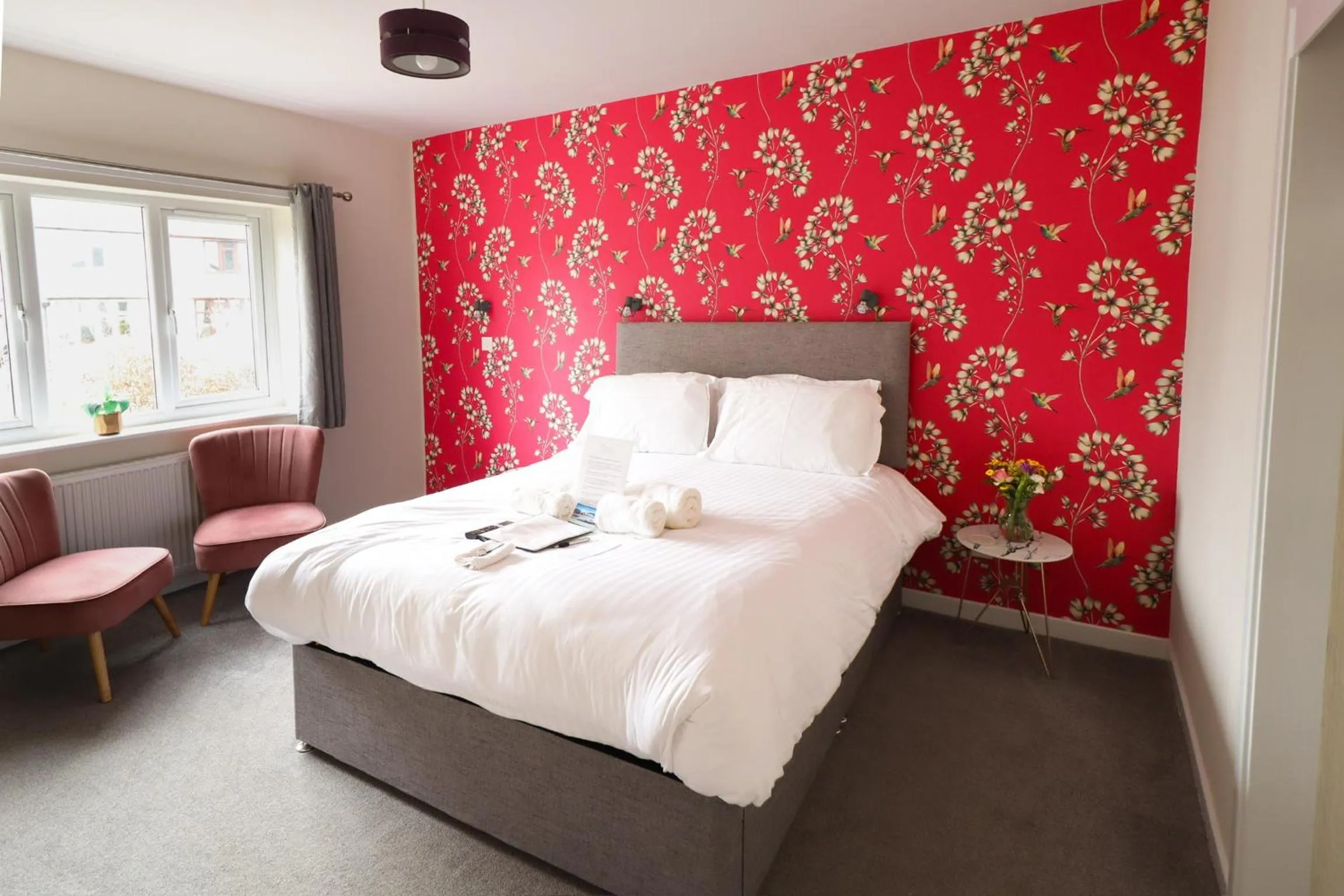 Bedroom, Bed in Rickerby Grange