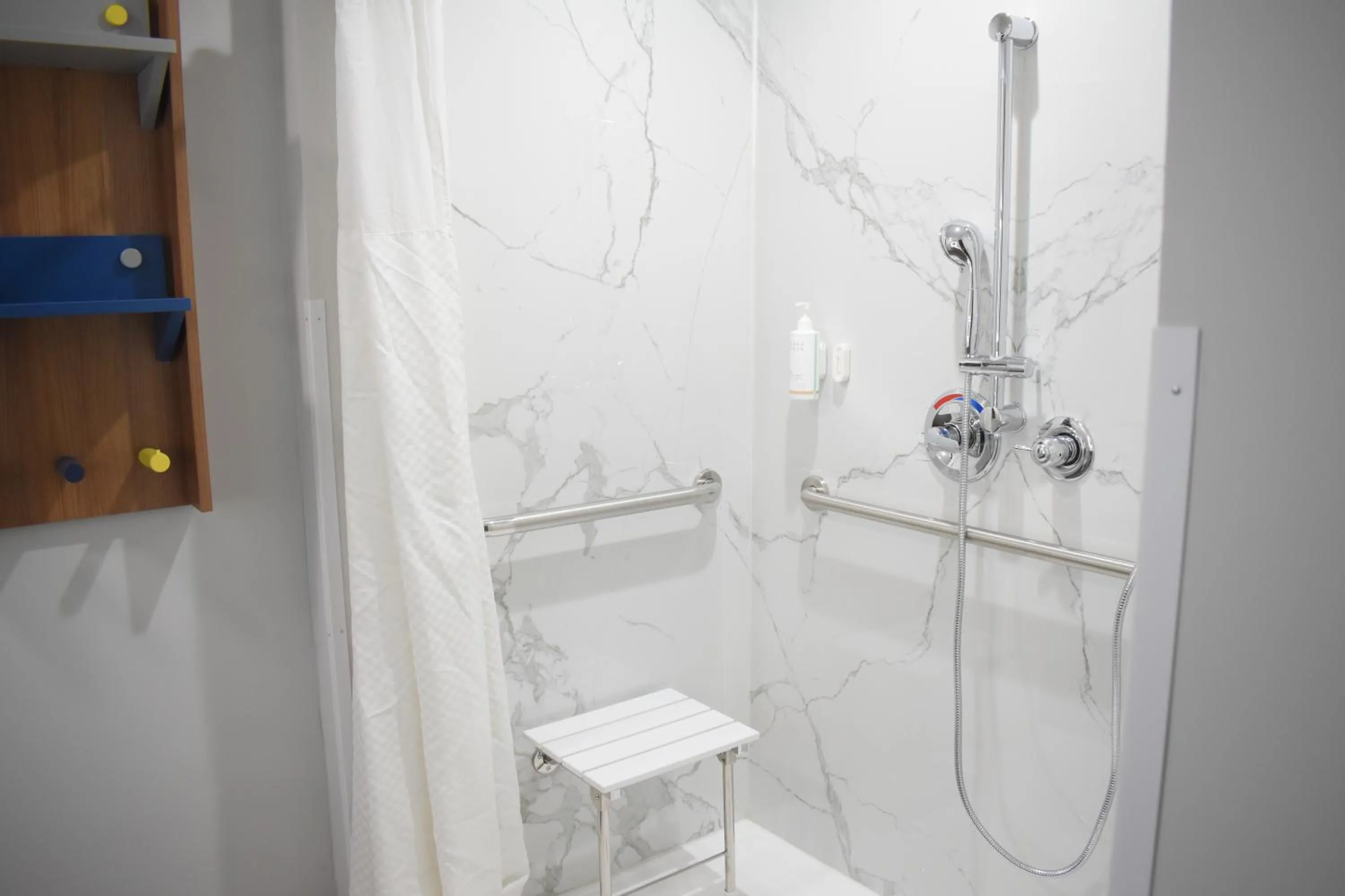 Shower in Microtel Inn & Suites by Wyndham Norcross