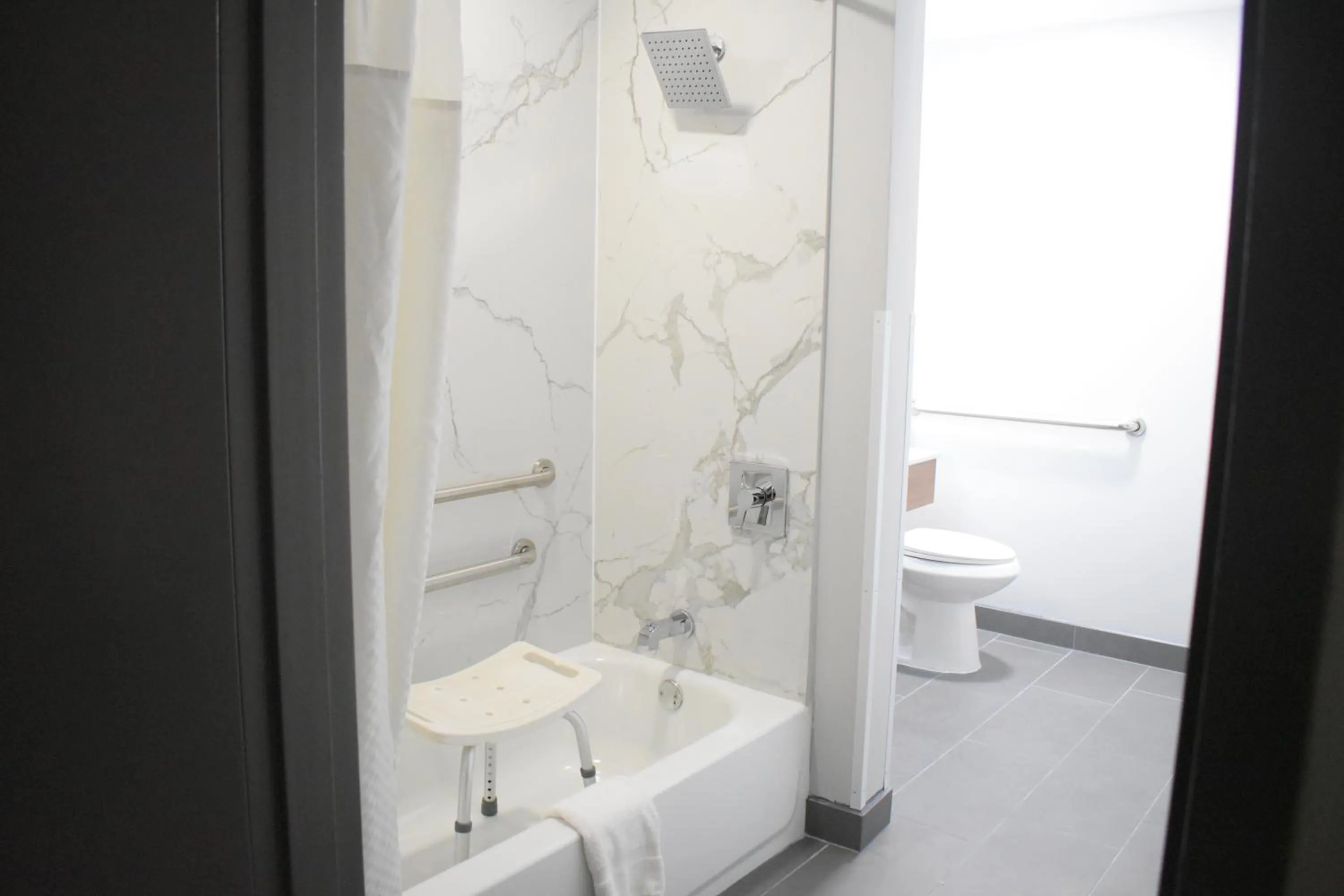 Bathroom in Microtel Inn & Suites by Wyndham Norcross